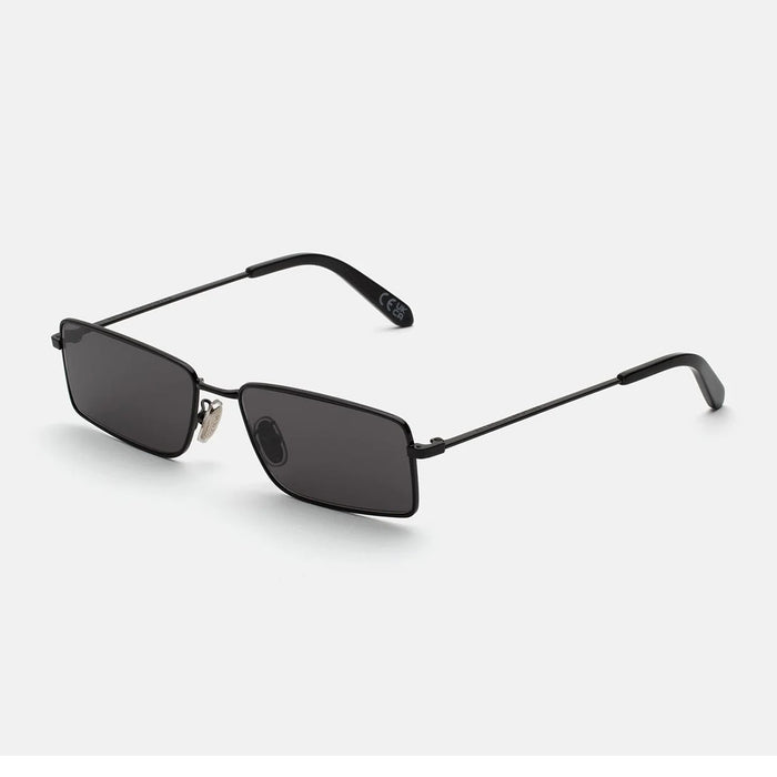 Retrosuperfuture CHOPPER FIAMMATO Black Striped Nero Metal Occhiali Da Sole