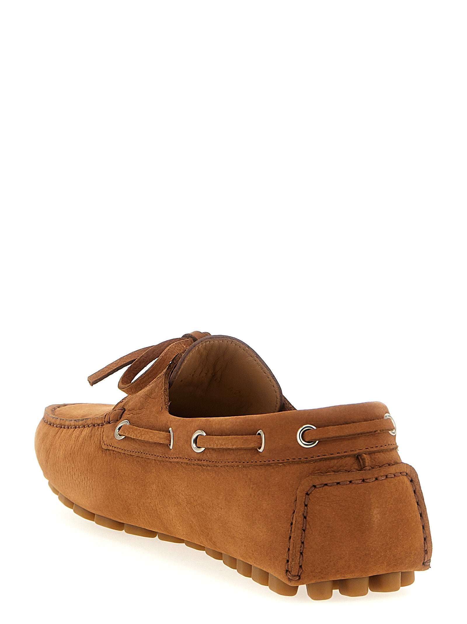 Valentino Garavani Driver Fastaway loafers Brown Calfskin Leather (bos Taurus)