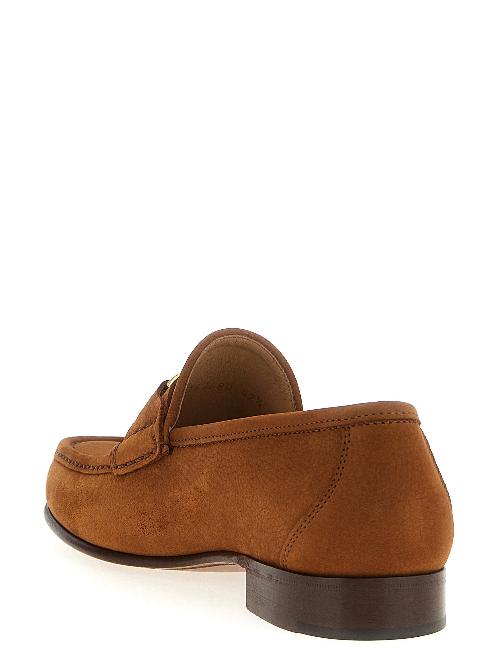 Valentino Garavani VLogo Signature loafers Brown Calfskin Leather (bos Taurus)