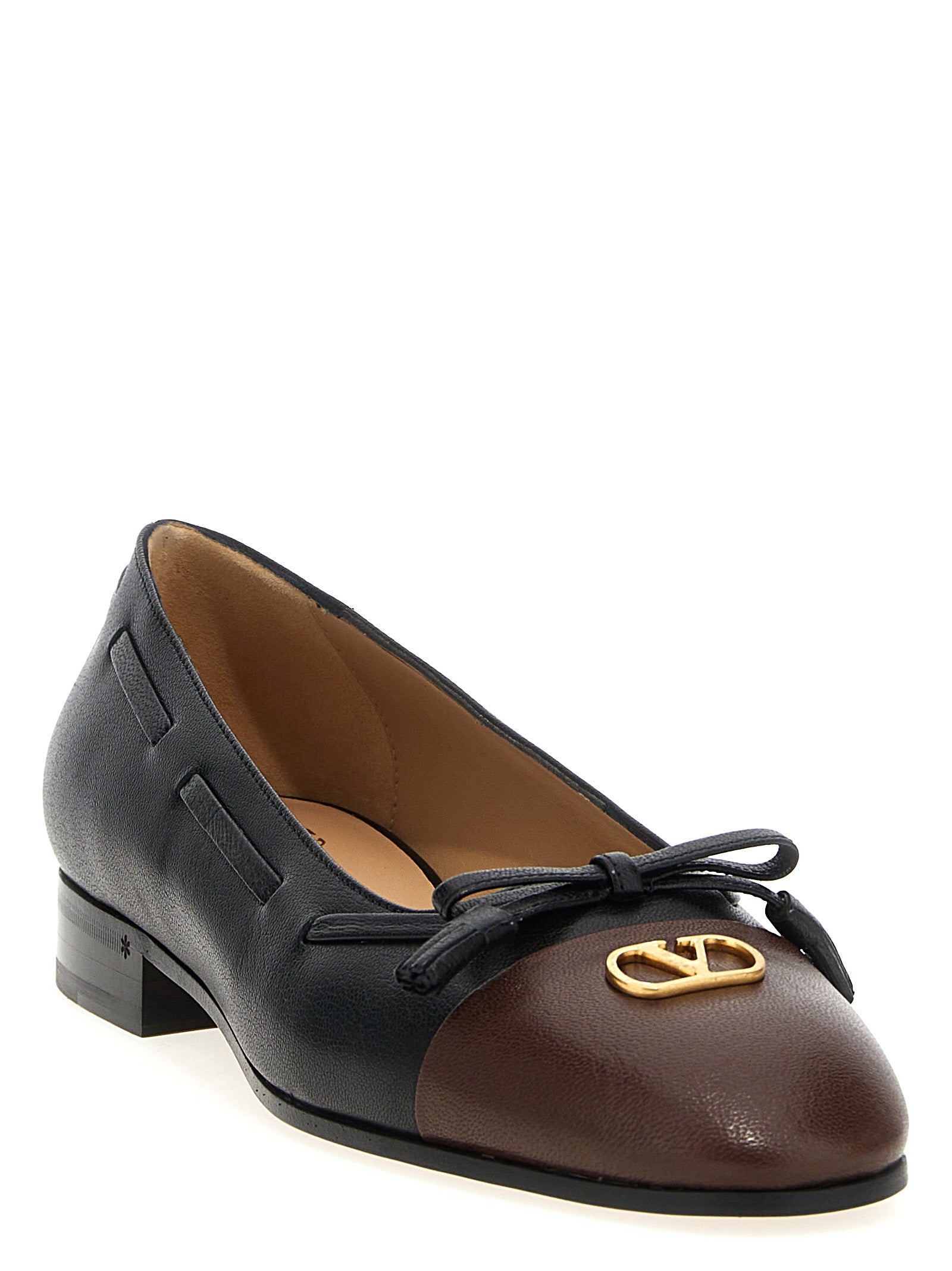 Valentino Garavani Valet Du Roi ballet flats Multicolor Calfskin Leather (bos Taurus) Flat Shoes