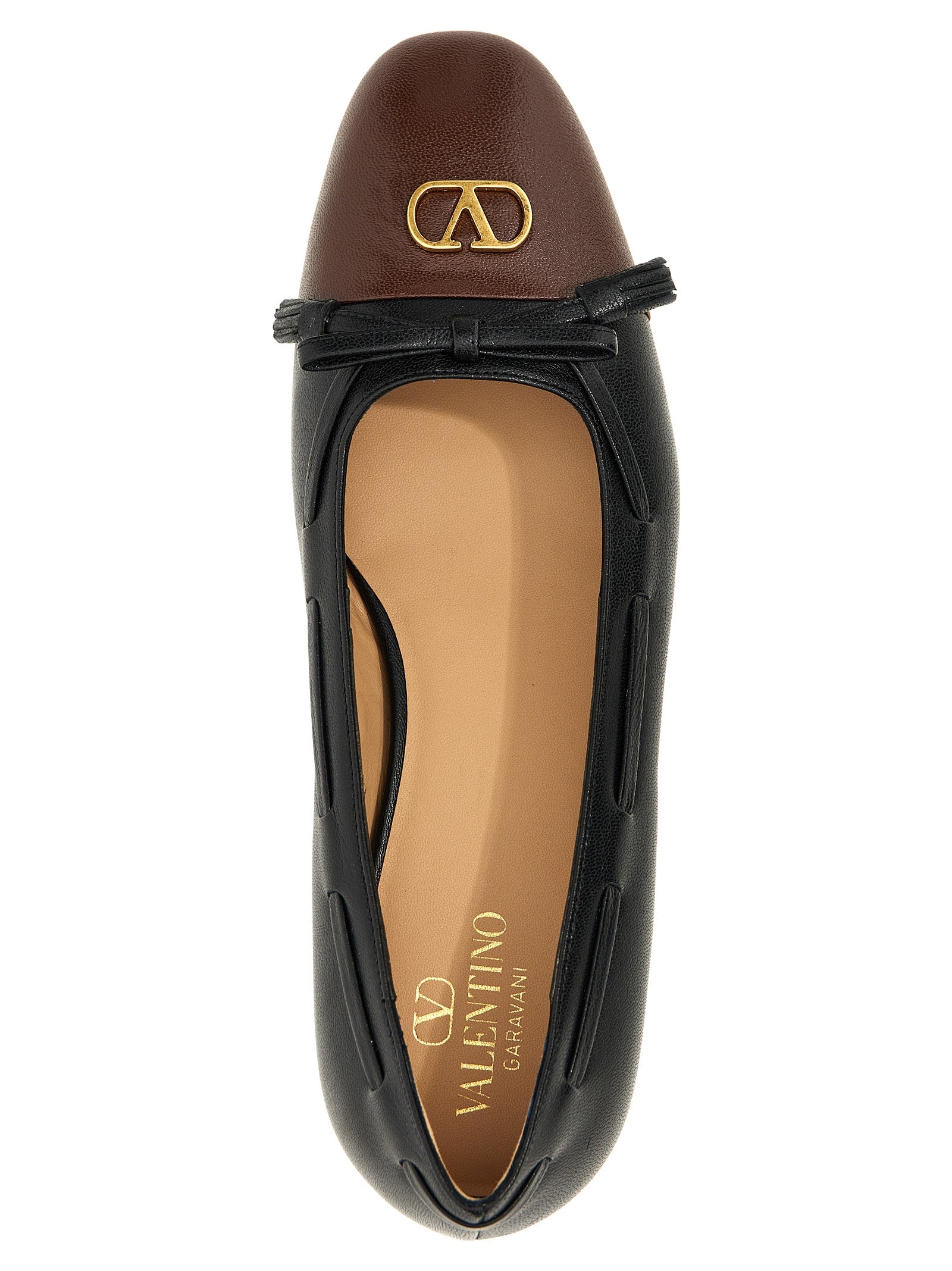 Valentino Garavani Valet Du Roi ballet flats Multicolor Calfskin Leather (bos Taurus) Flat Shoes