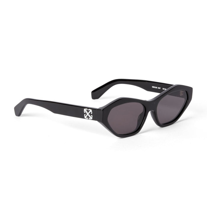 Off White OERI13H KENT 1007 Black Dark Grey Nero Acetate Occhiali Da Sole