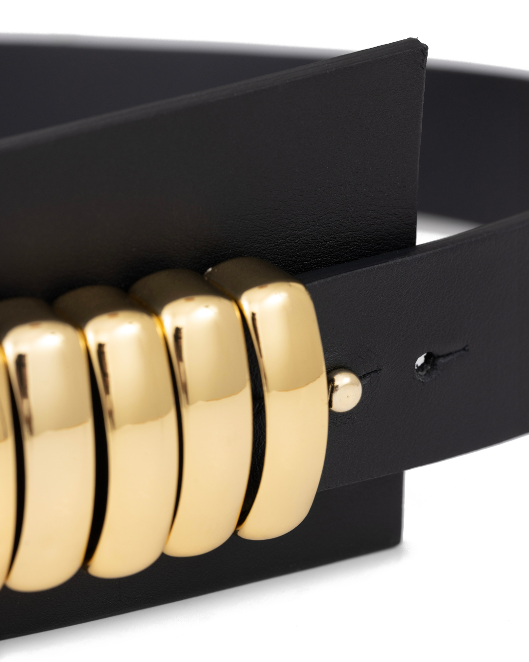 Big Bold Belt Gold Black +