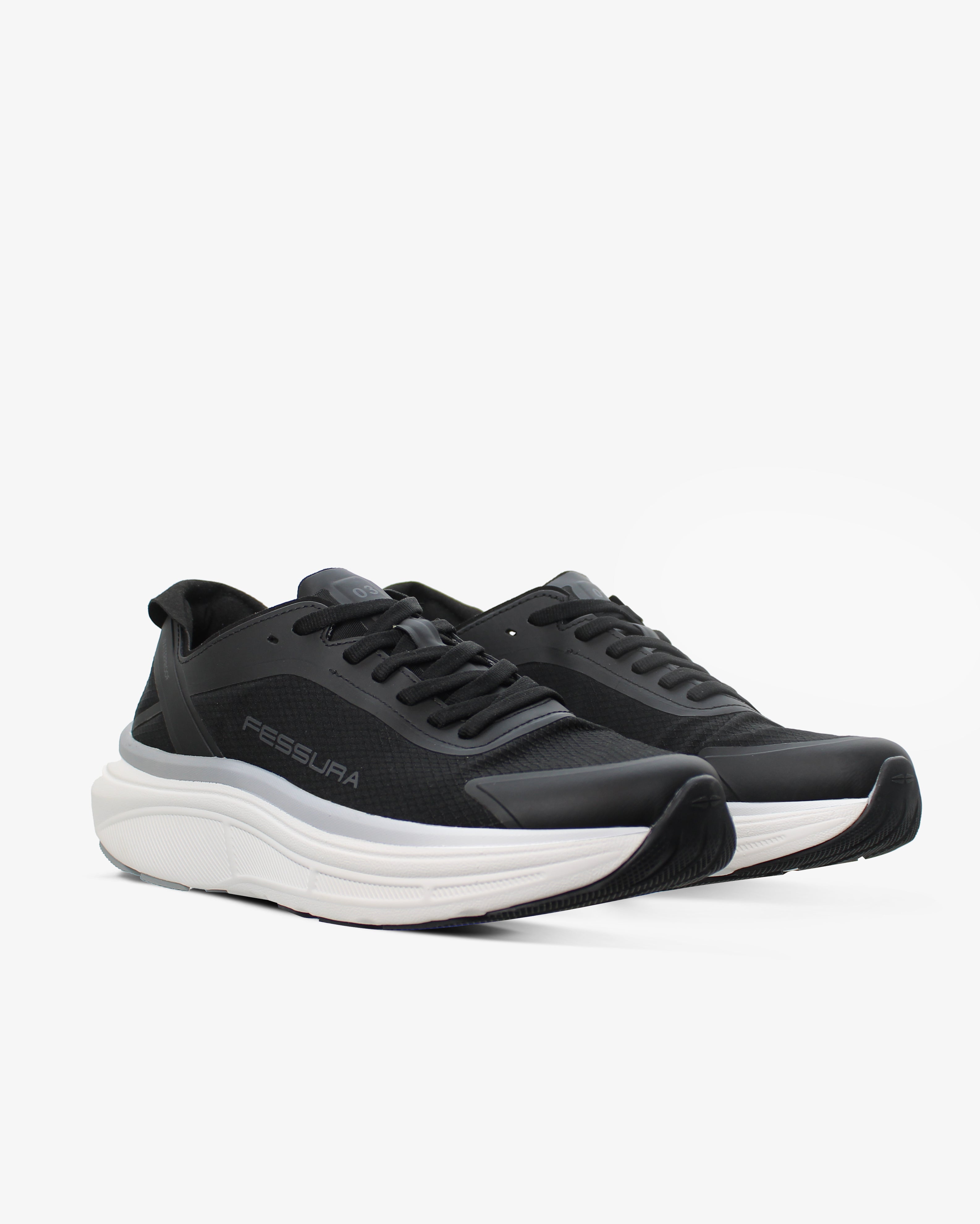 Speed 03 Black Running Sneakers