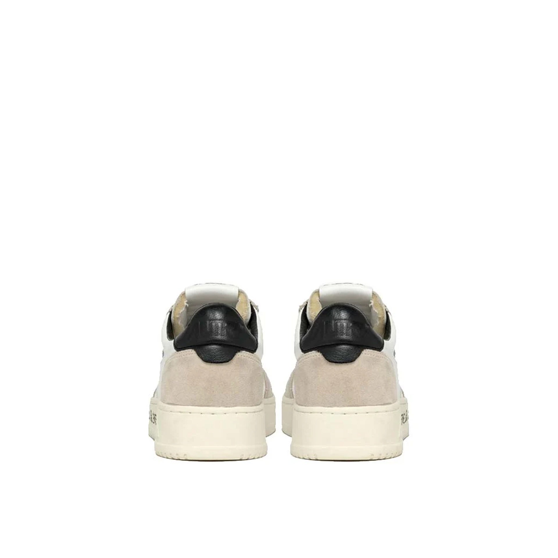 Autry Medalist Low Sneakers White Goat Leather