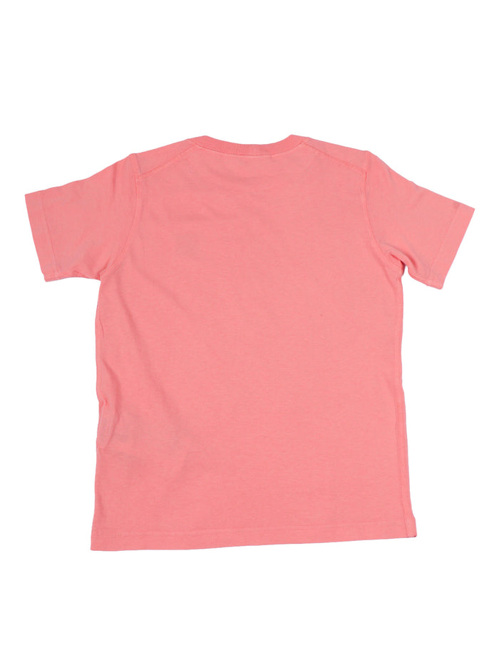 T-Shirt Pink Cotton Short Sleeves