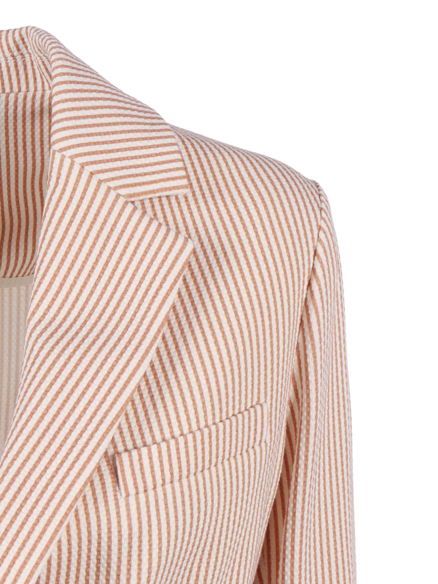Slim Fit S.print Multicolor Cotton Elastane Jacket