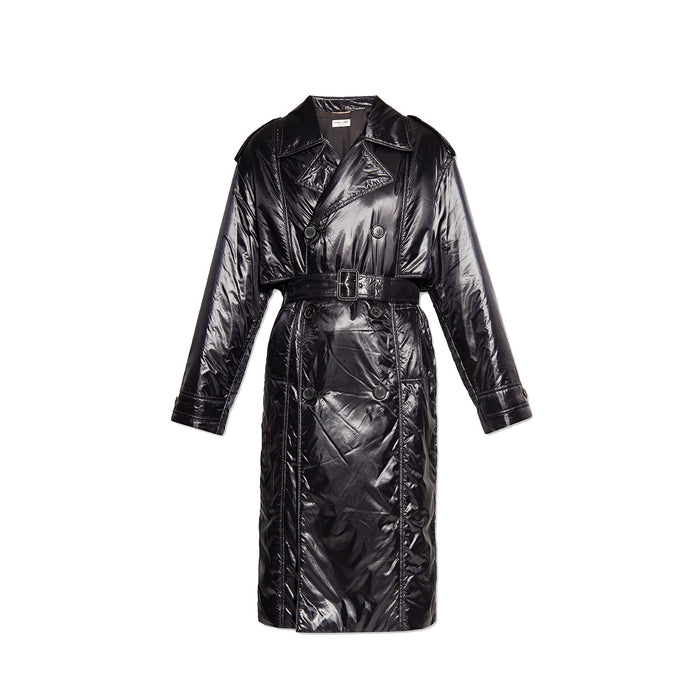 Lightweight Padded Coat Black Polyamide