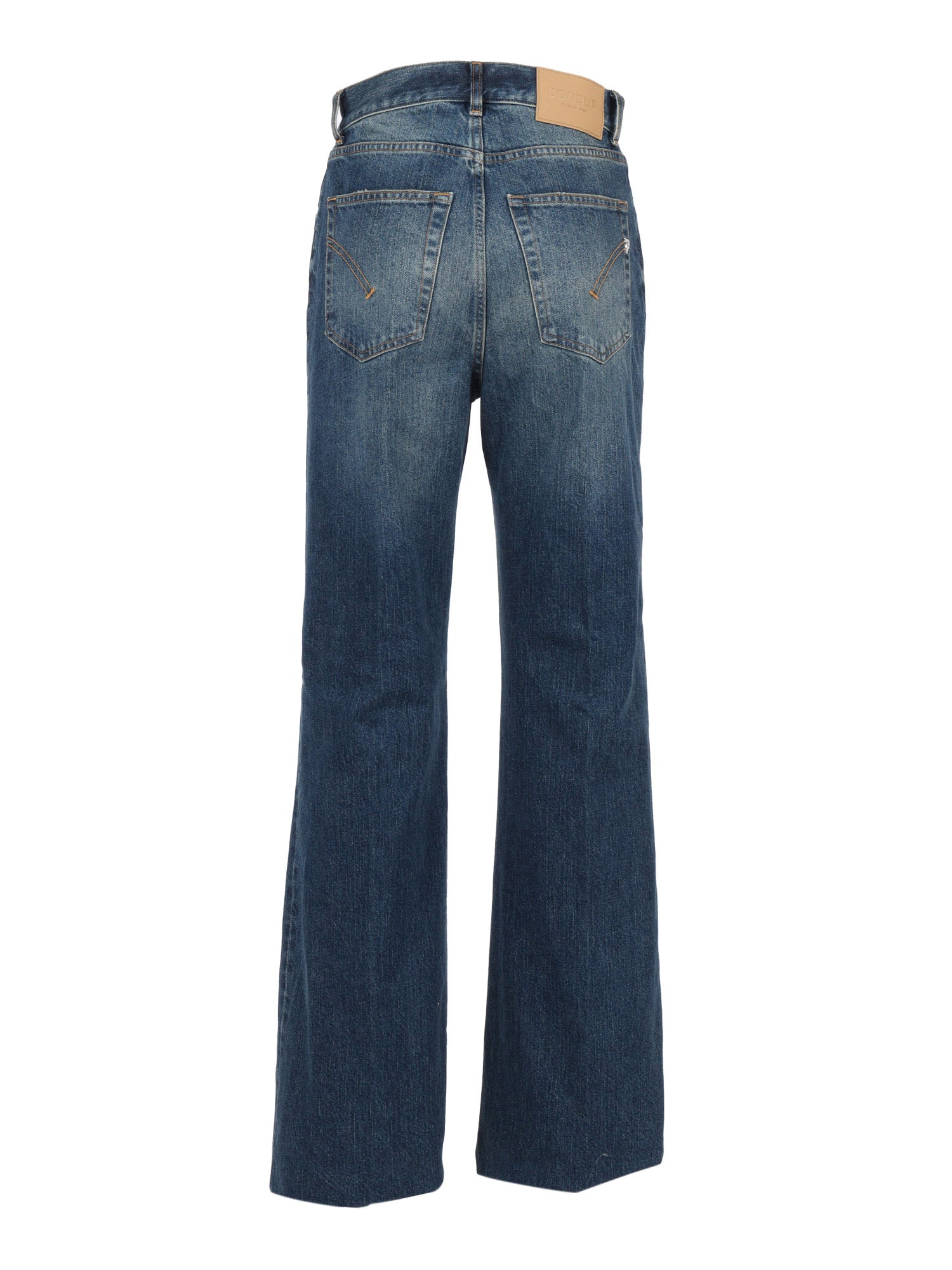 Amber Pants Blue Cotton Jean