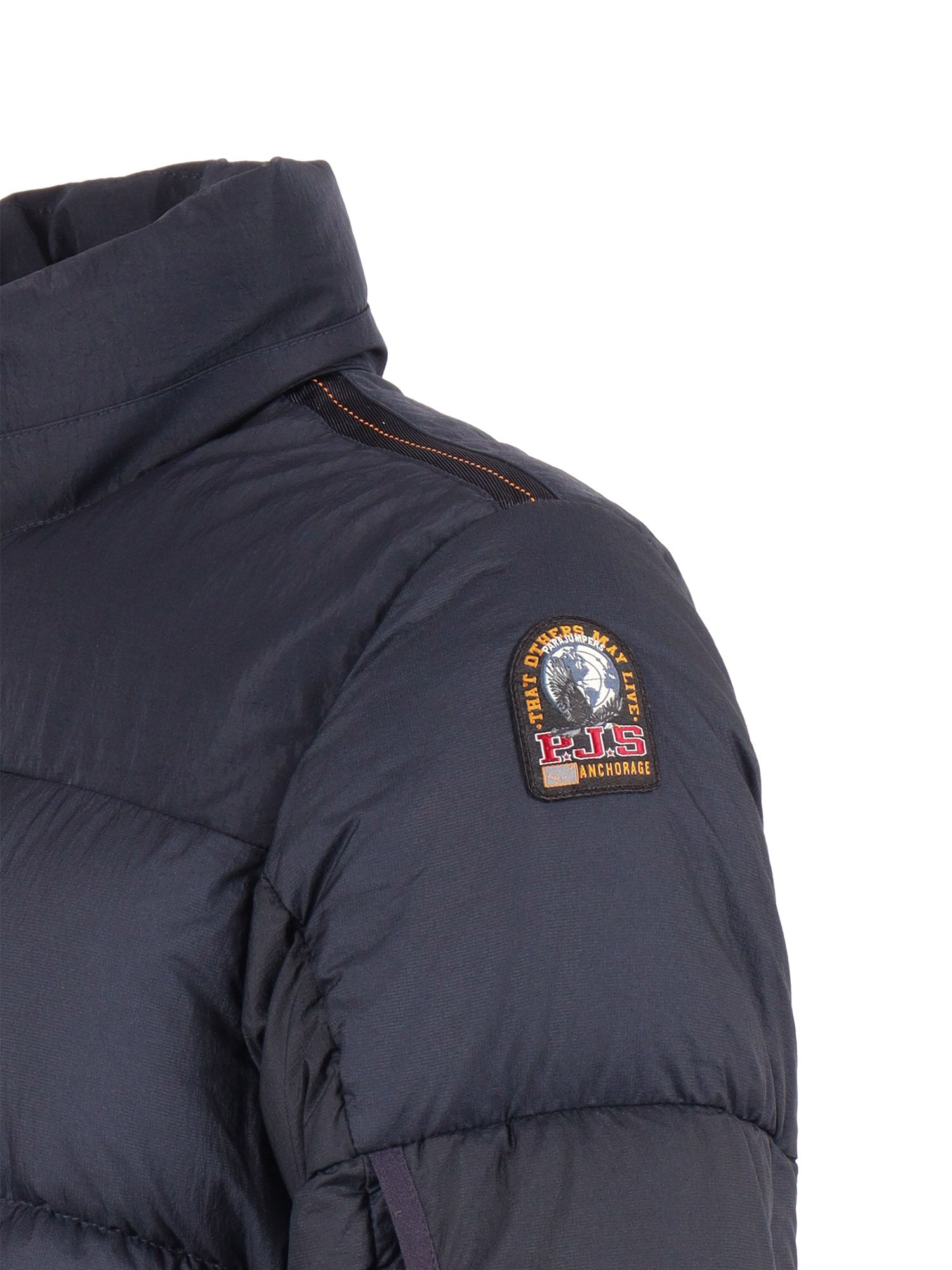 Yari - Man Down Jacket Blue Short Puffer
