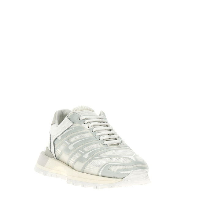 50-50 Sneakers White Fabric