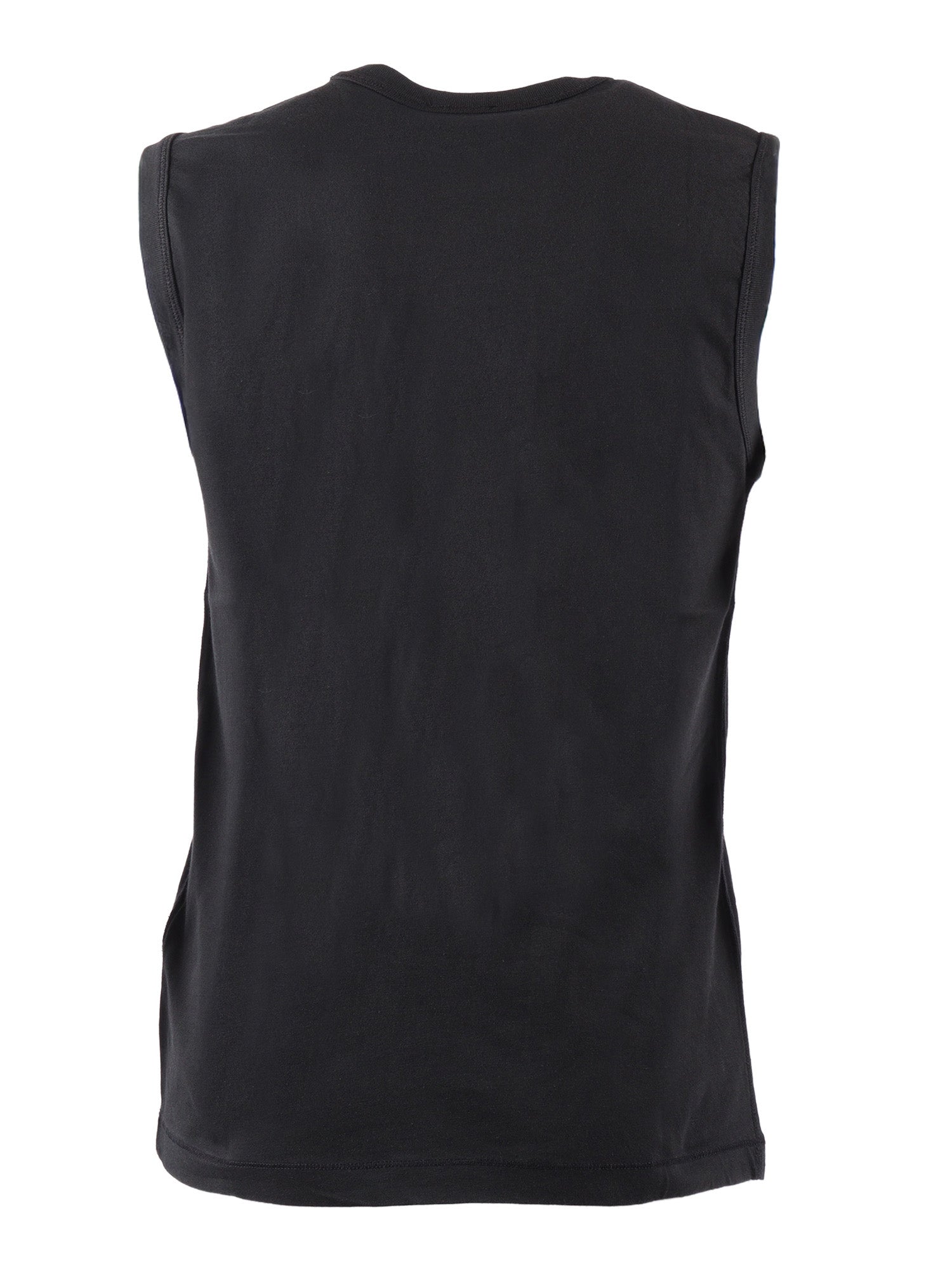 Jersey Tops Black Cotton Top