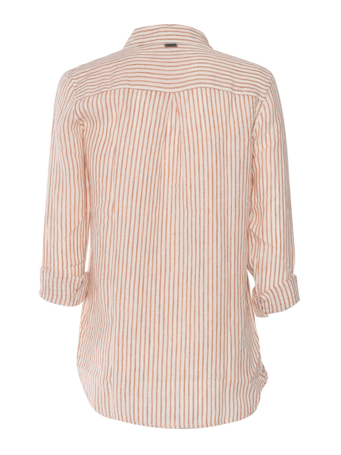MARINE SHIRT Beige Linen