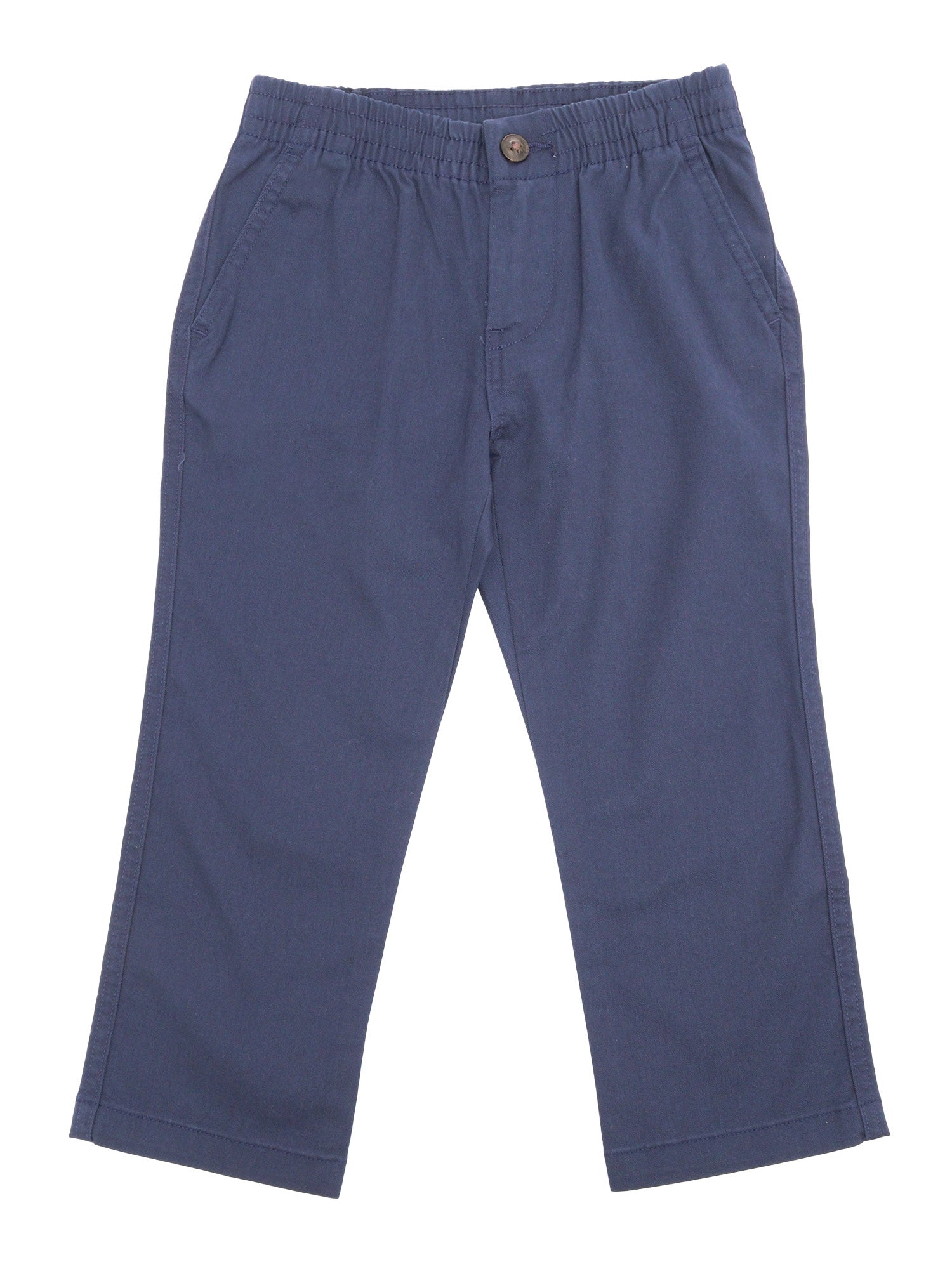 Blue teousers Cotton Elastane Pant