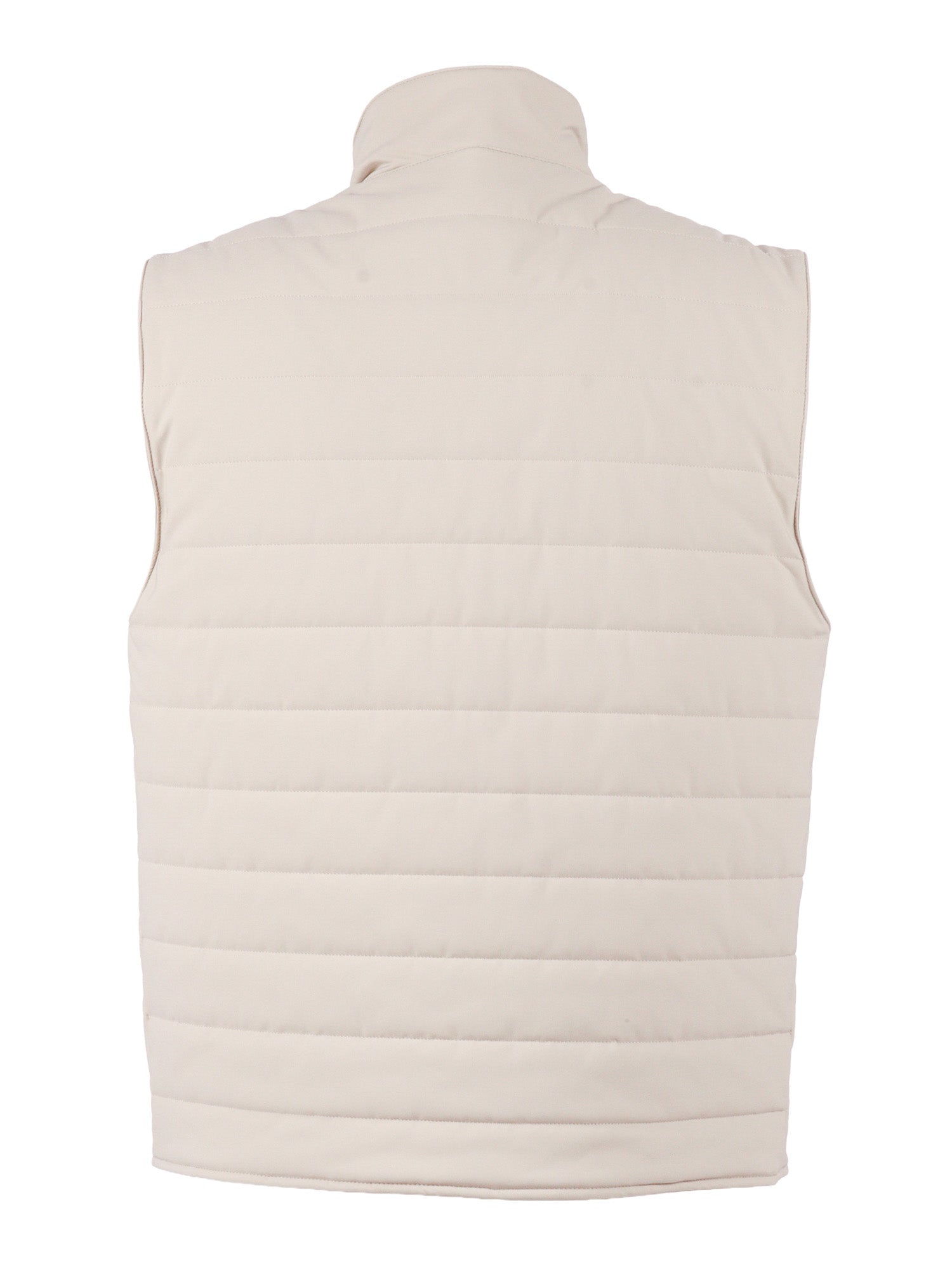 TRAVEL STRETCH VEST Beige Polyamide Elastane