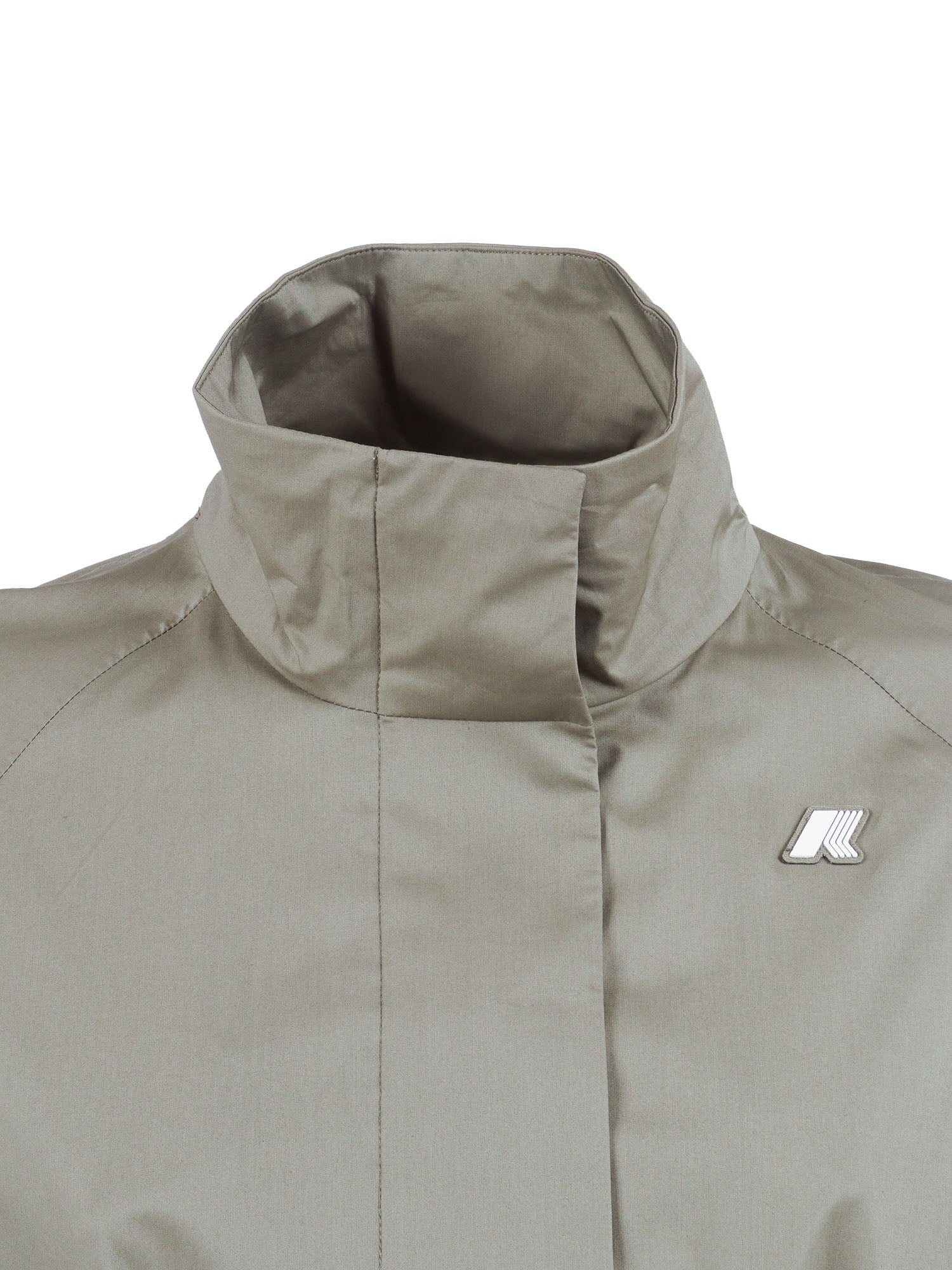 BARBREIN COTTON 3LAYERS AF RAIN Green Elastane Polyamide Raincoat