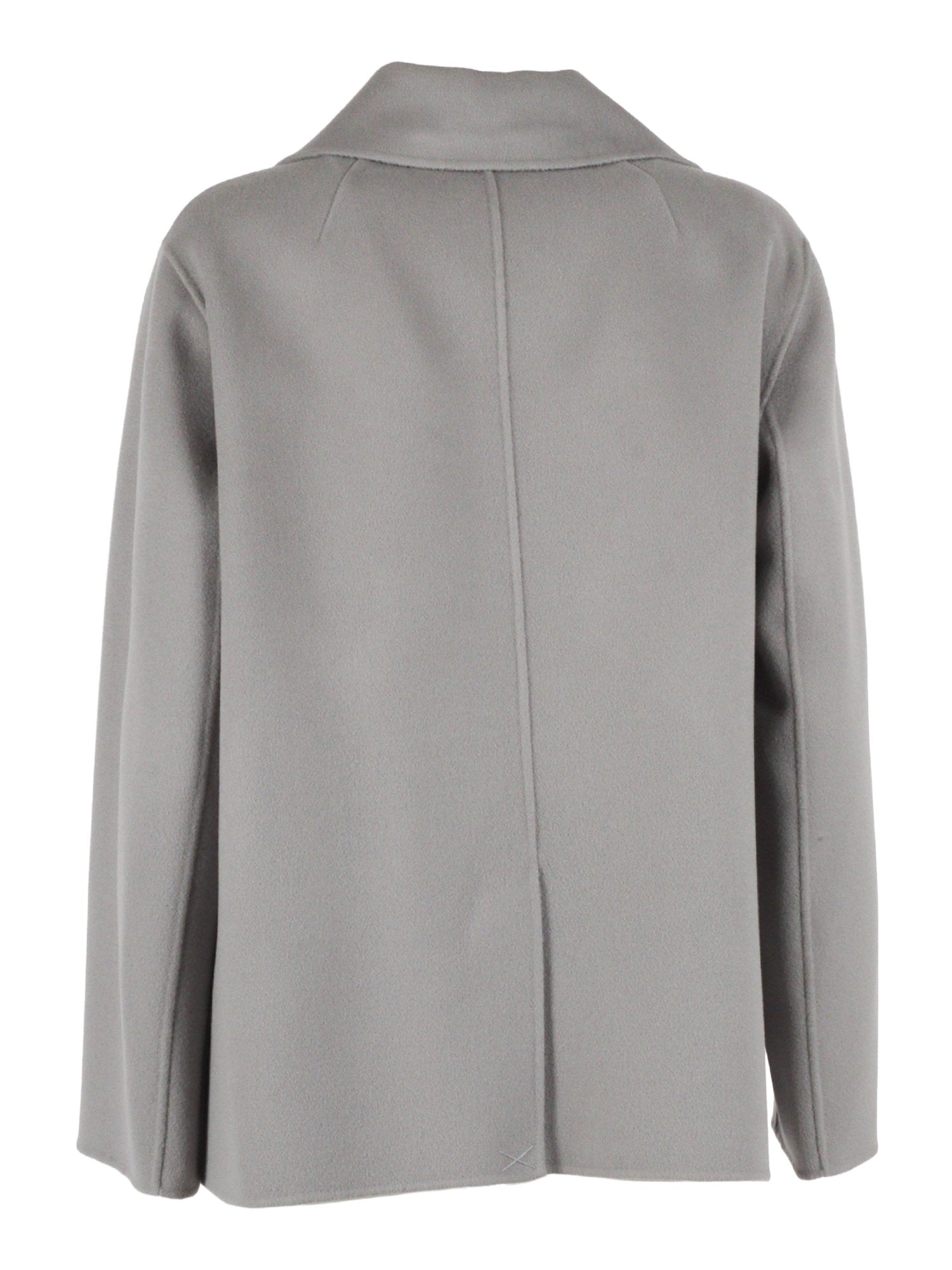 JACKET Blue Virgin Wool Lining Silk