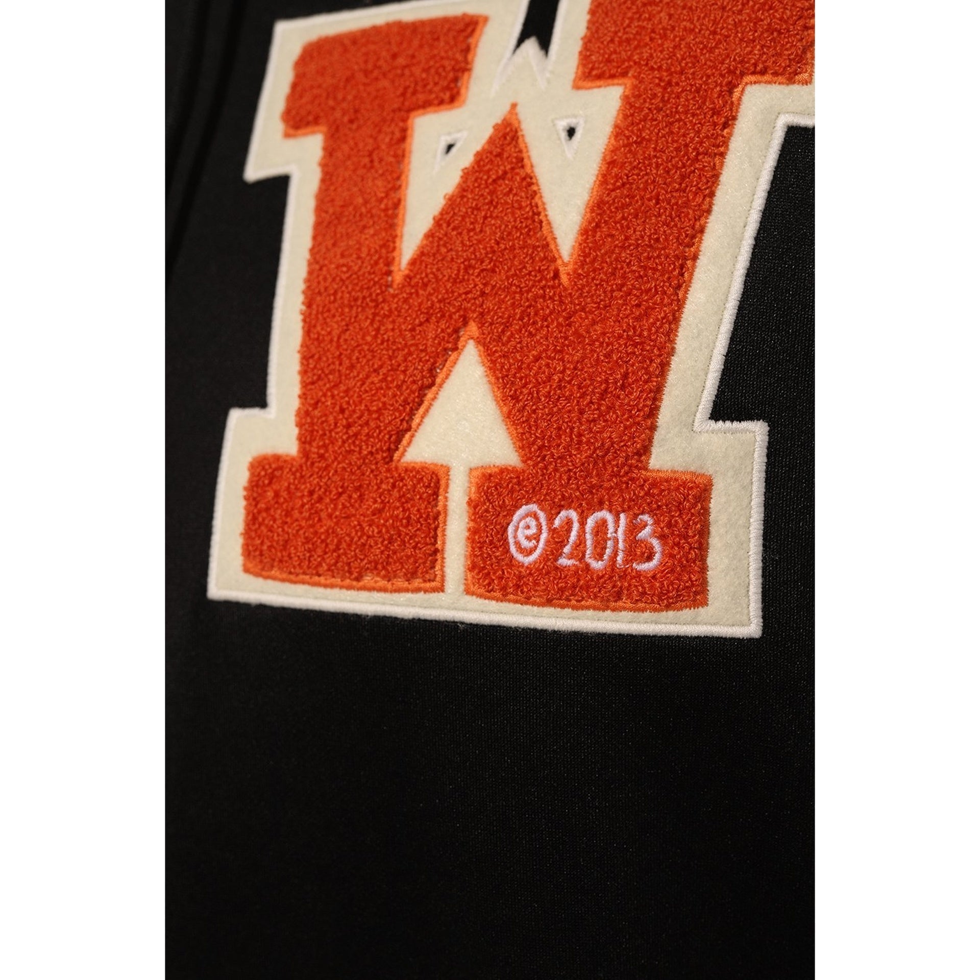 Off-White Hooded Logo Sweatshirt Black Cotton Elastane Polyamide