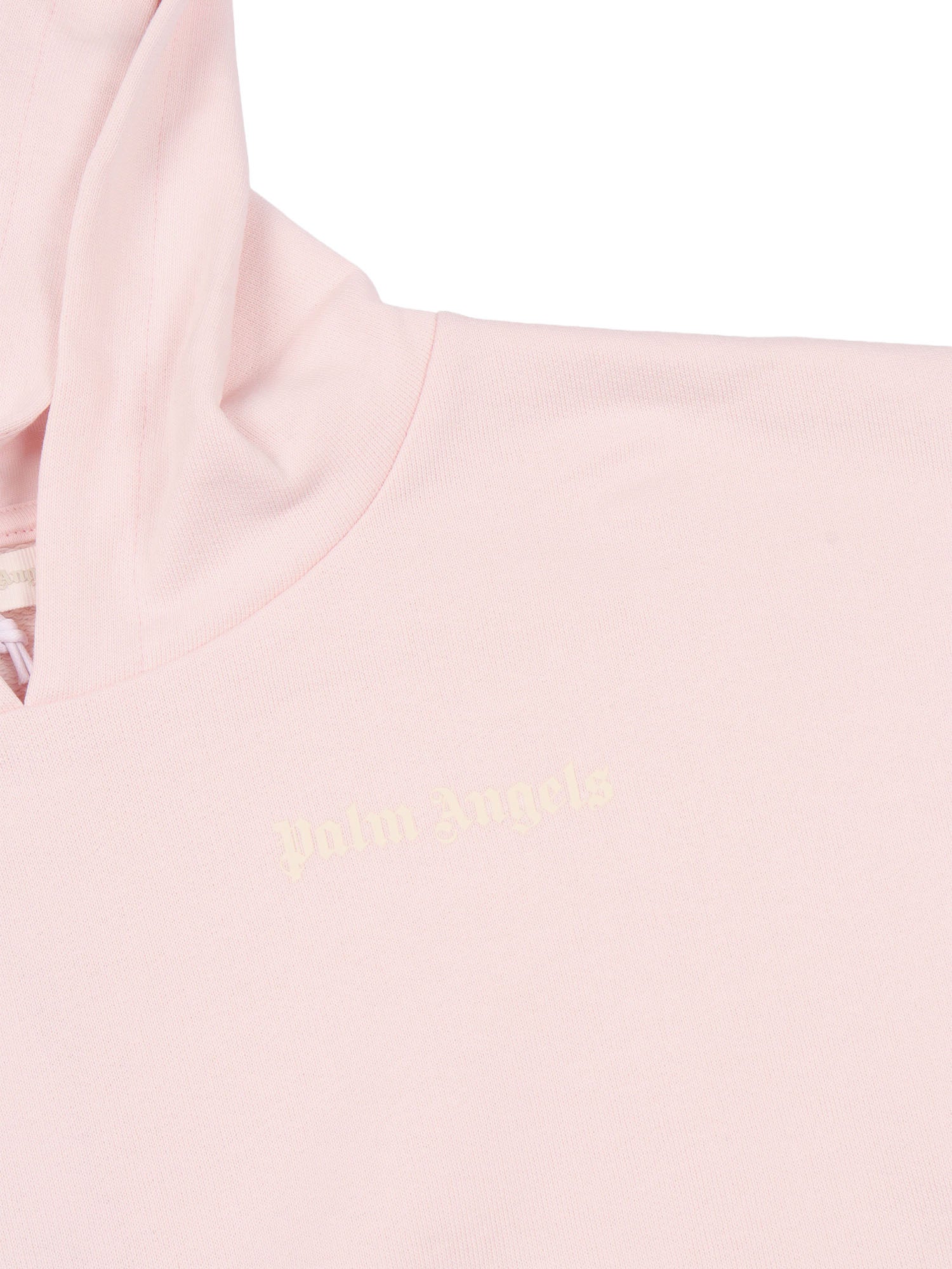 OVERLOGO OVER FIT HOODIE GIRL Pink Cotton Sweatshirt