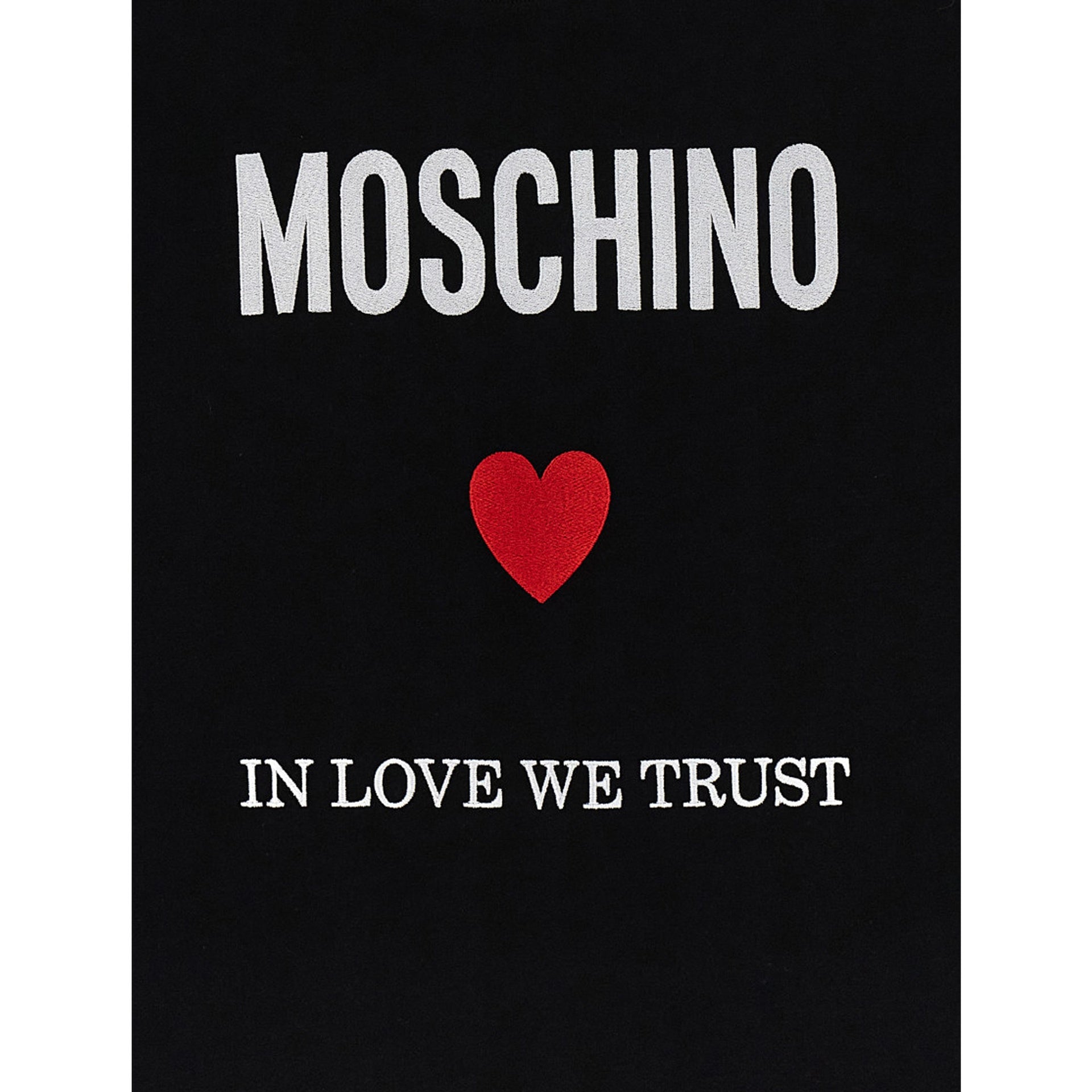 Couture Love We Trust T-Shirt Black Cotton