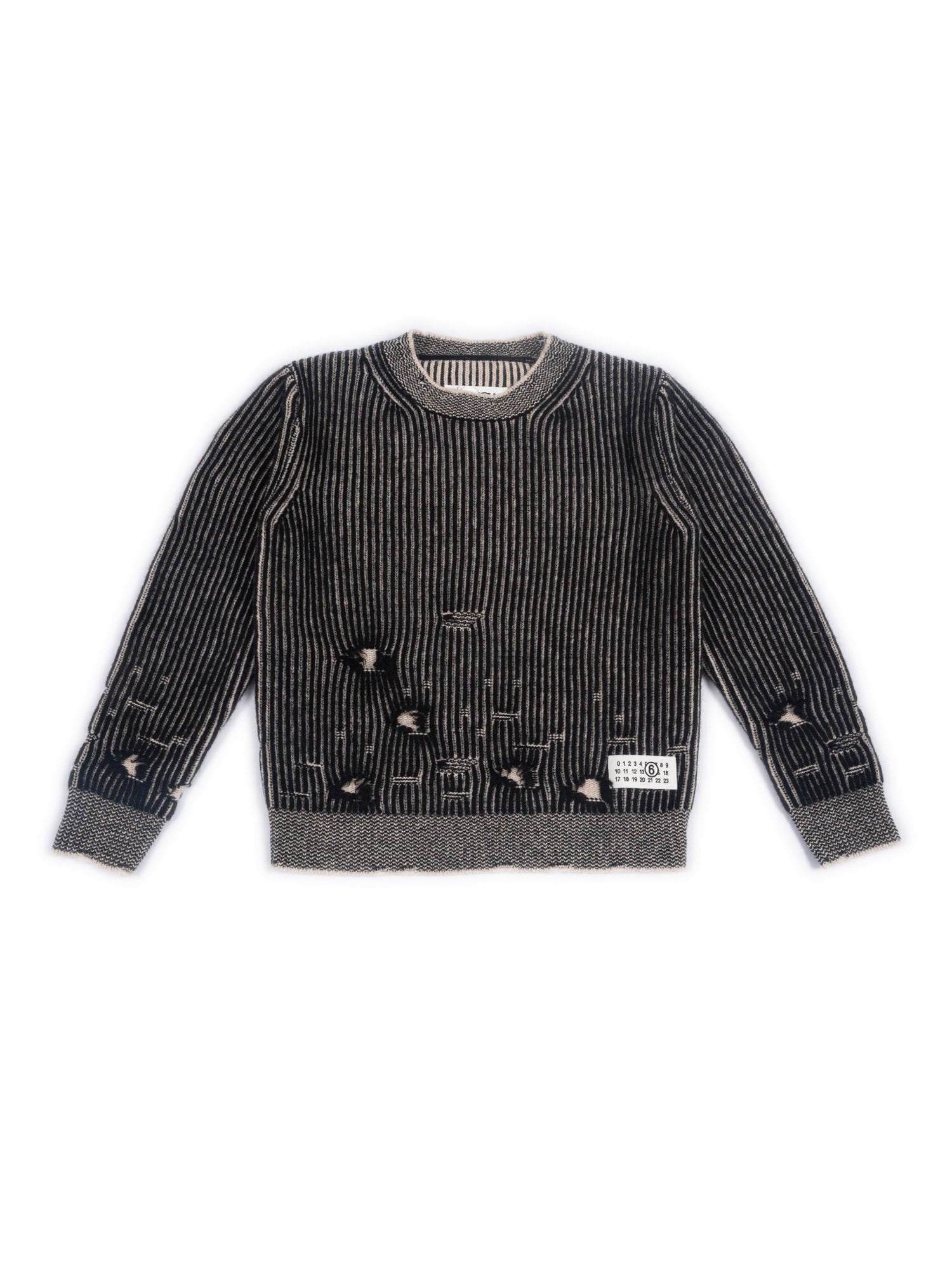 Knitwear Black Wool Crewneck