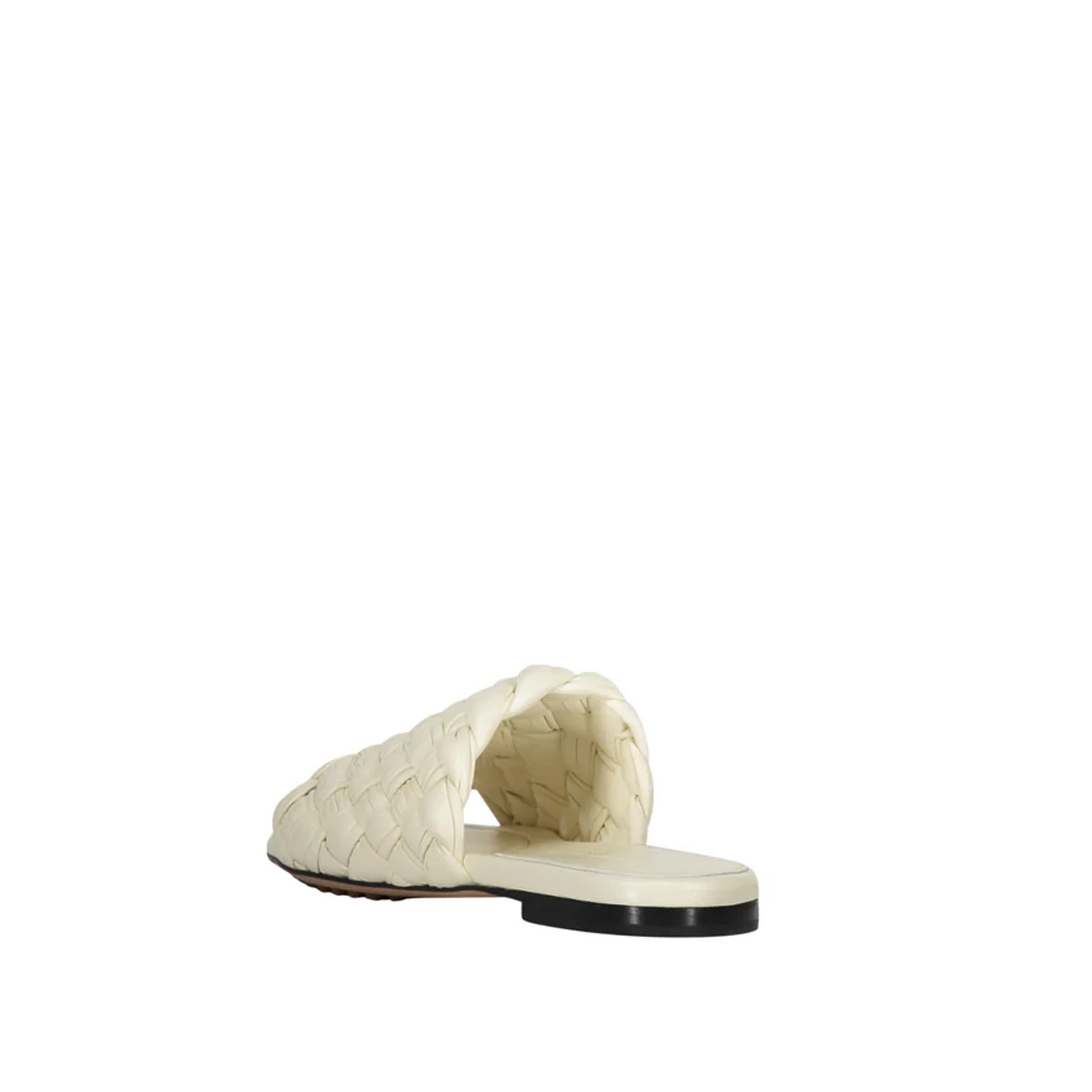 Leather Mules White Lamb
