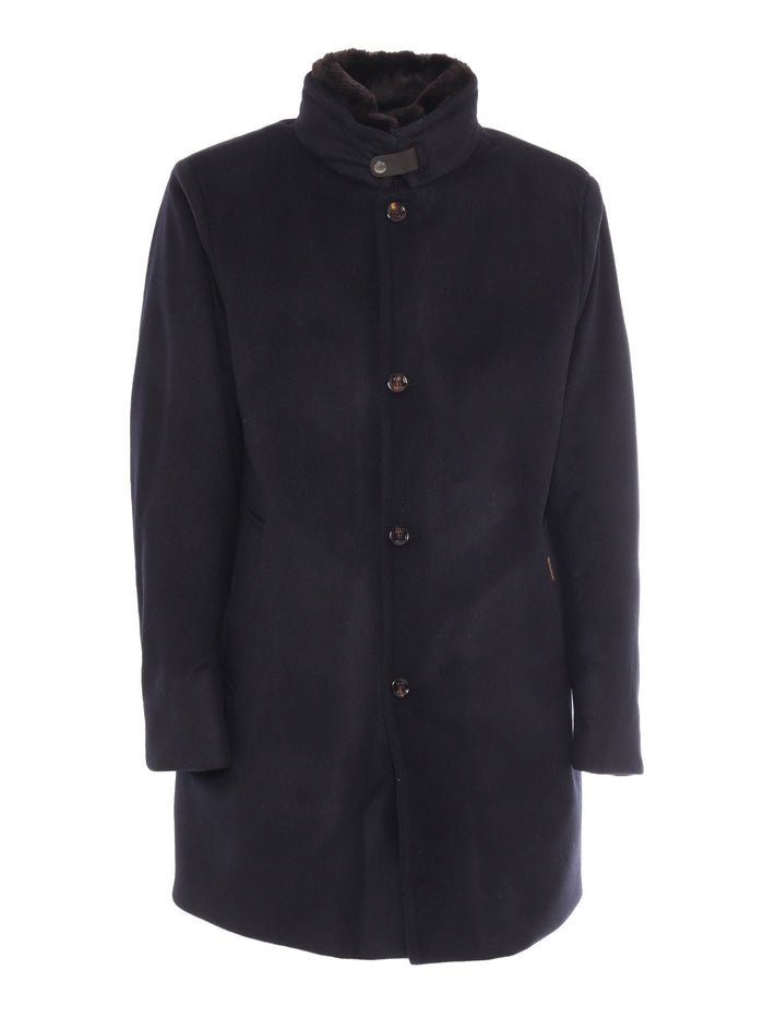 Bond-Fur-Le Jacket Blue Coat