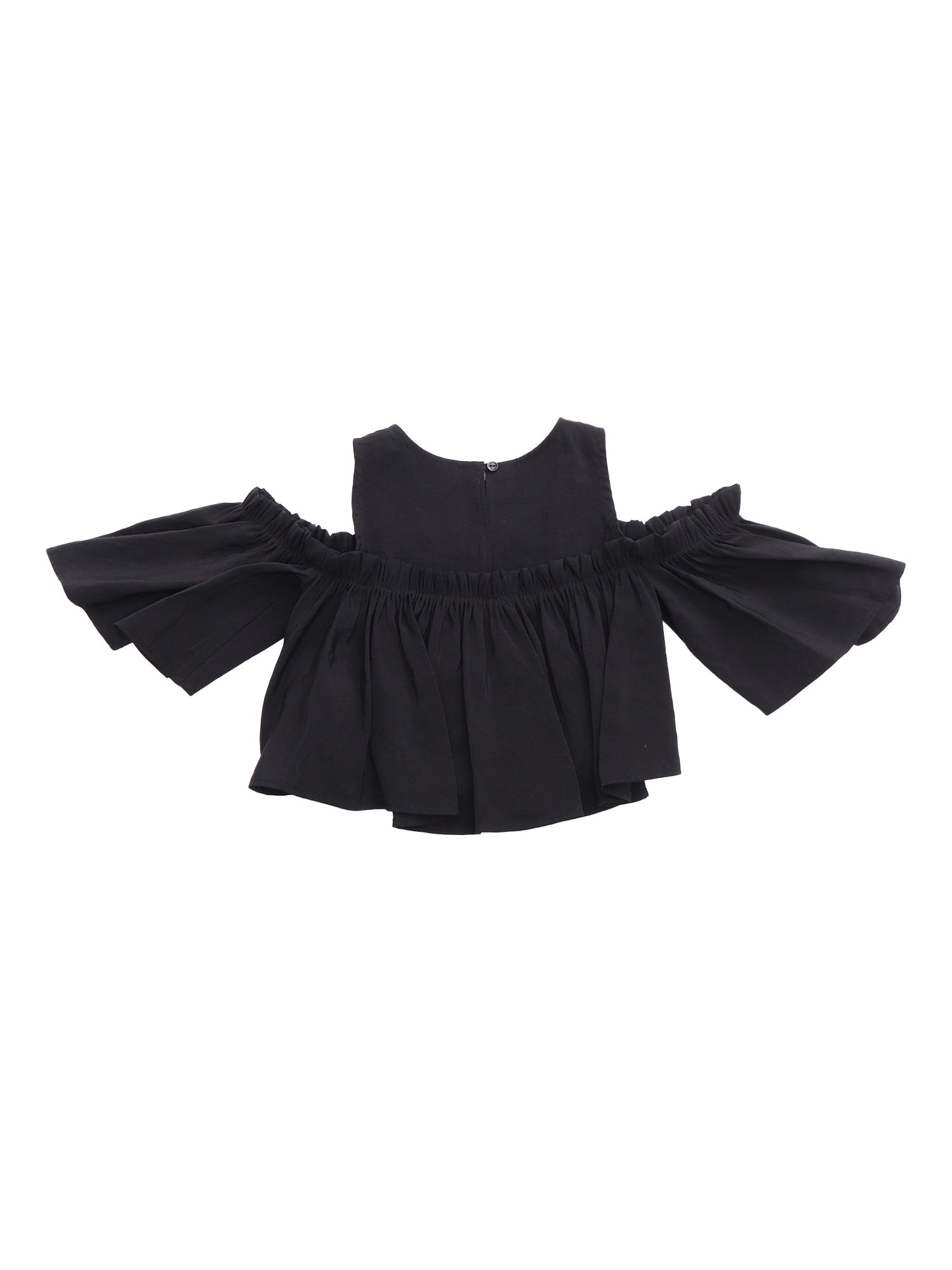 TOP Black Modal Polyester