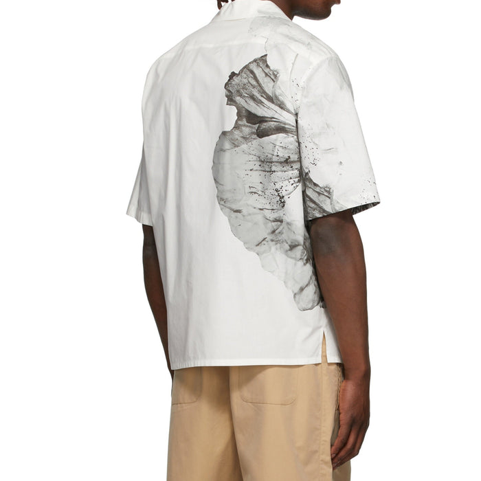 Short Sleeve Shirt White Cotton