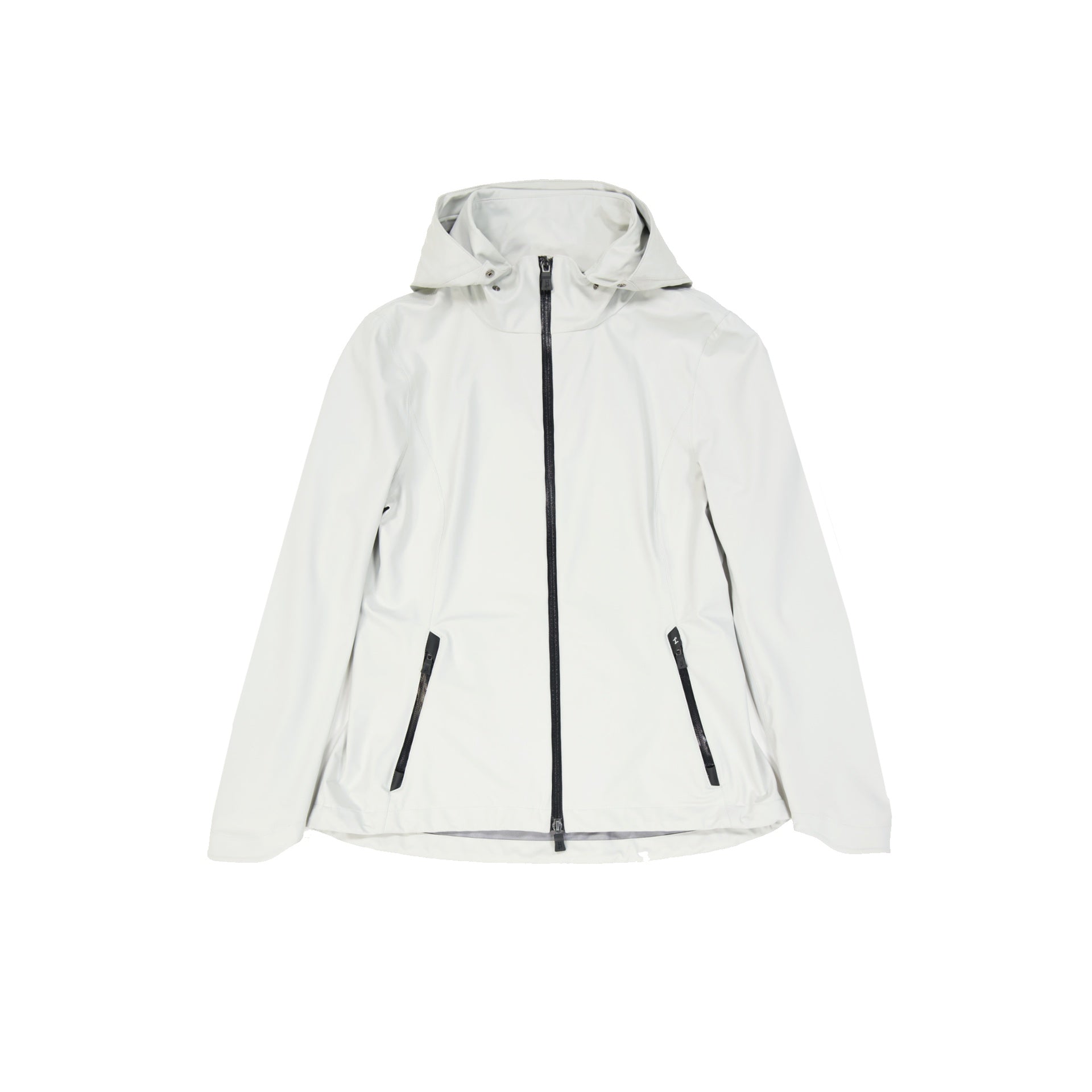 Herno Rain Jacket Gray Polyester