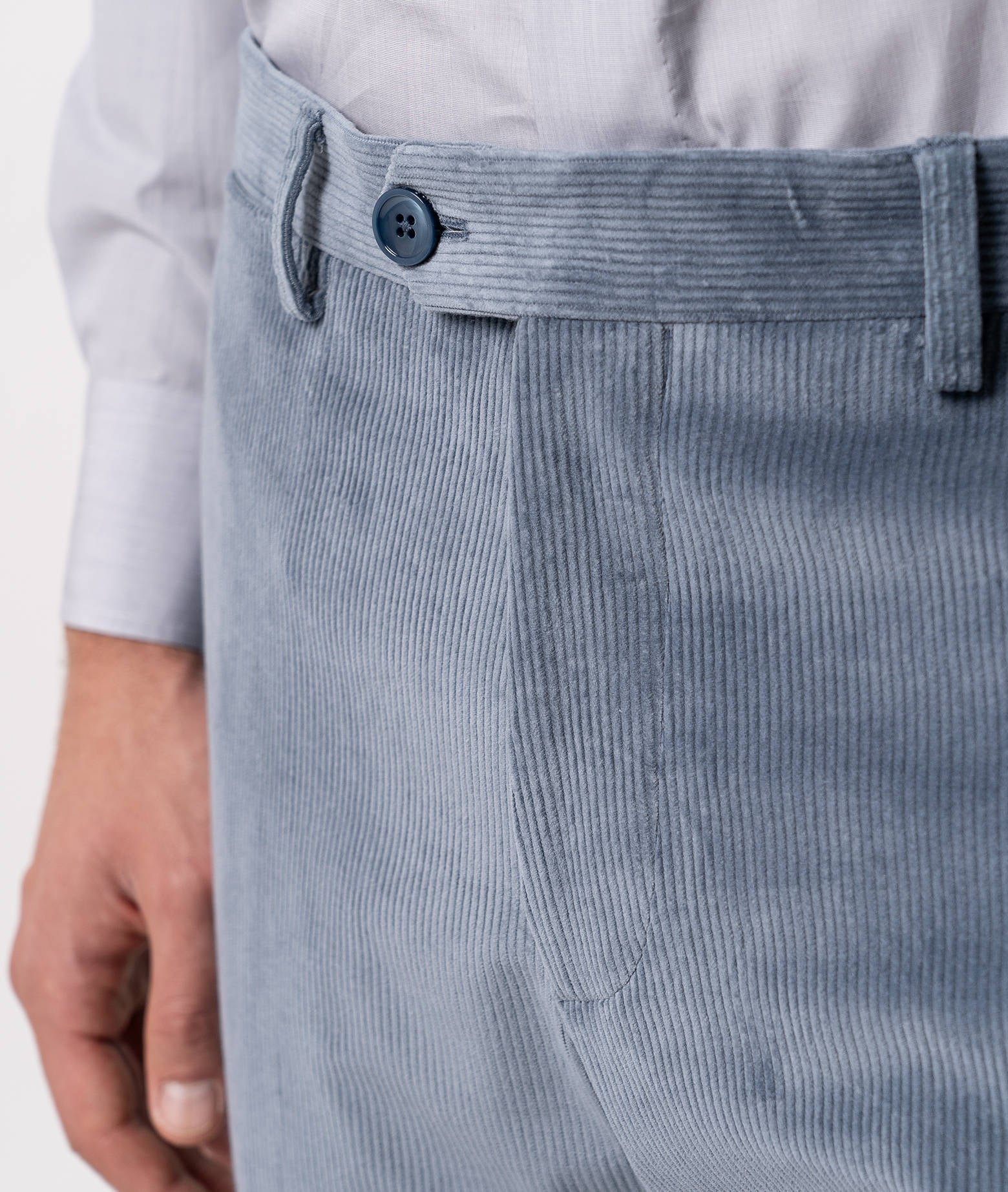 Velvet Trousers Cortina White Sportswear
