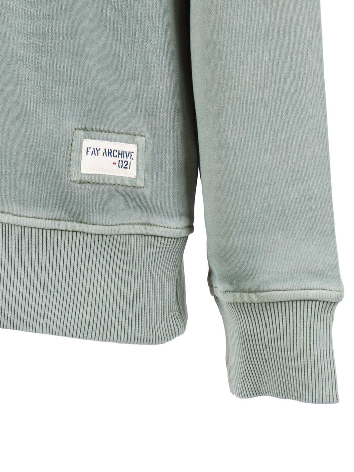 ARCHIVE SWEATSHIRT Green Cotton