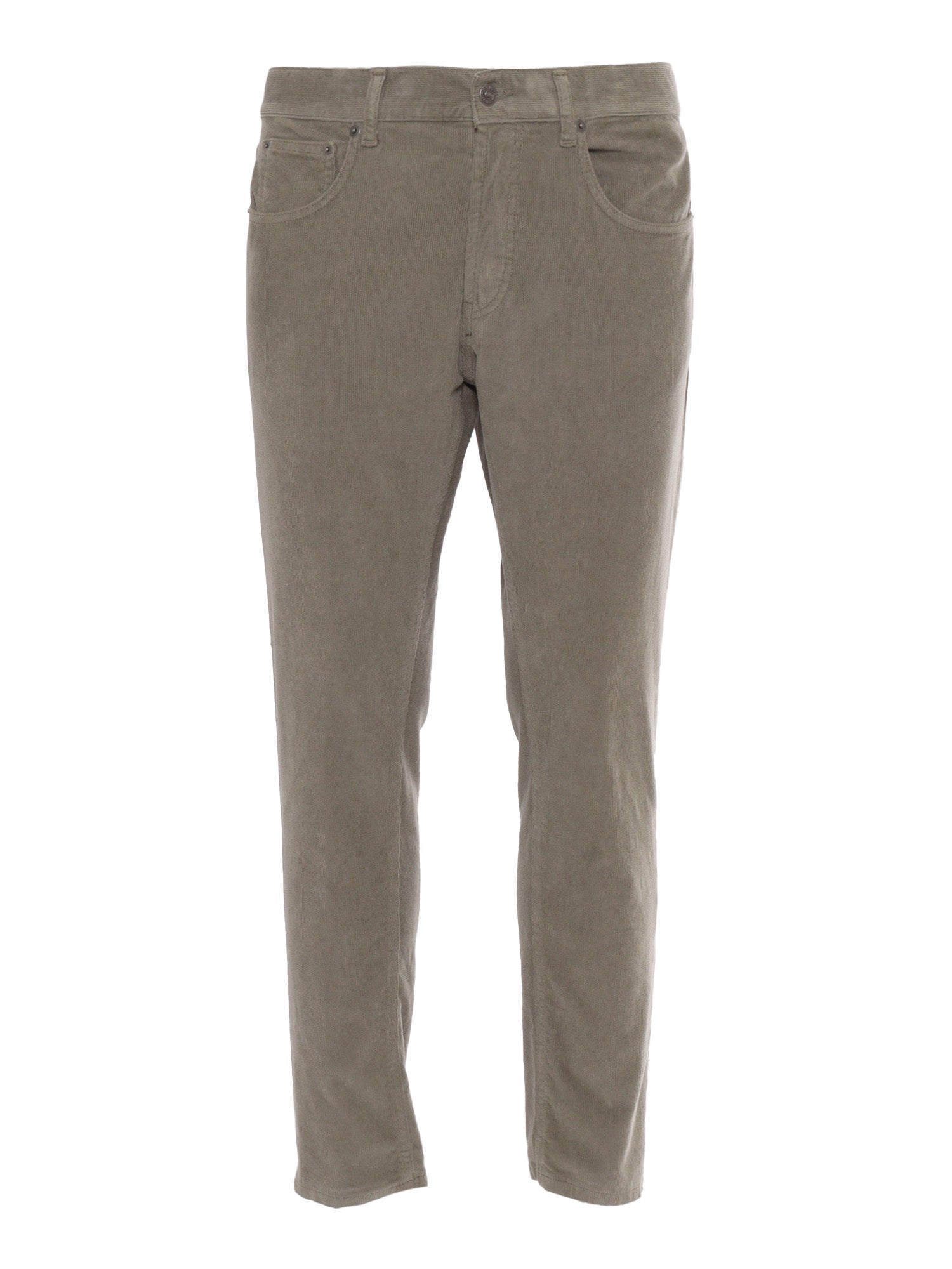 Dian Pants Grey Cotton Elastane Jean
