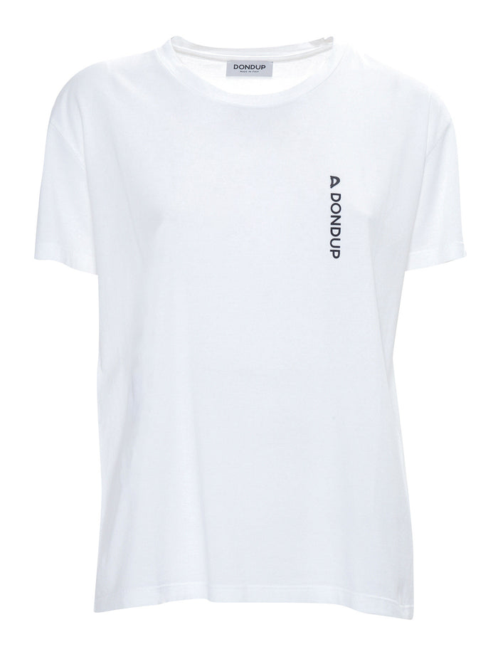 T-SHIRT White Cotton Short Sleeves