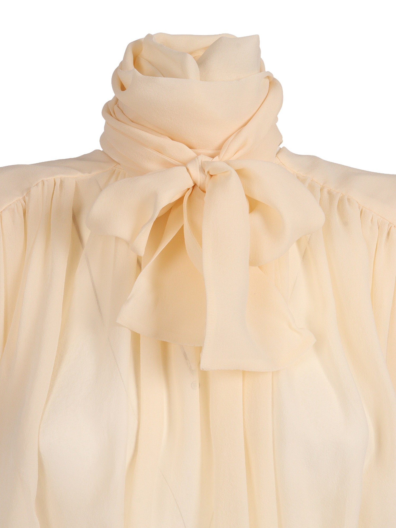 BODY SHIRT Beige Silk