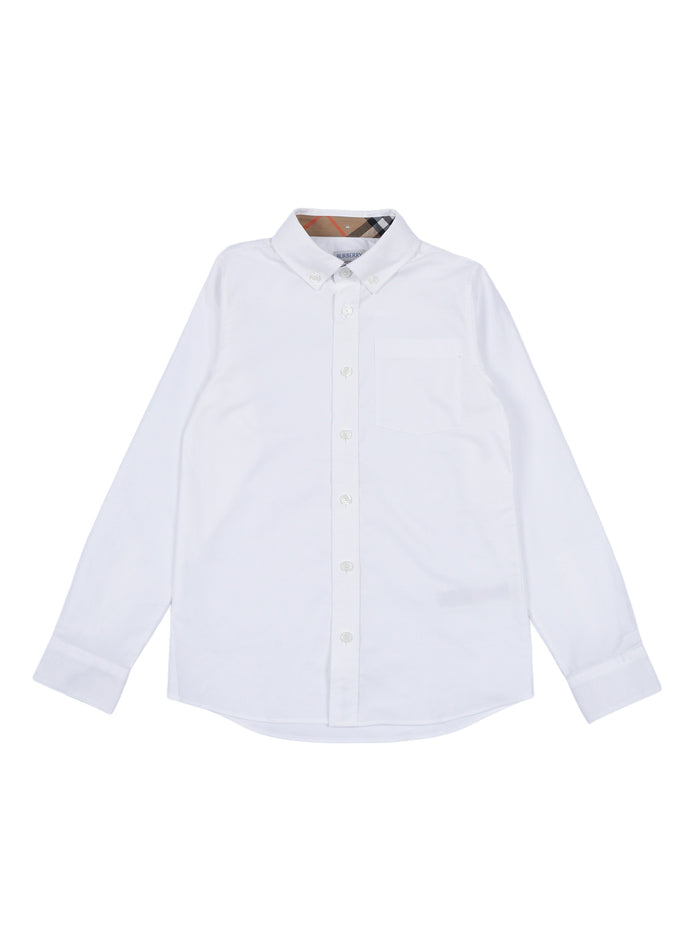 KID BOY SHIRTS White Cotton