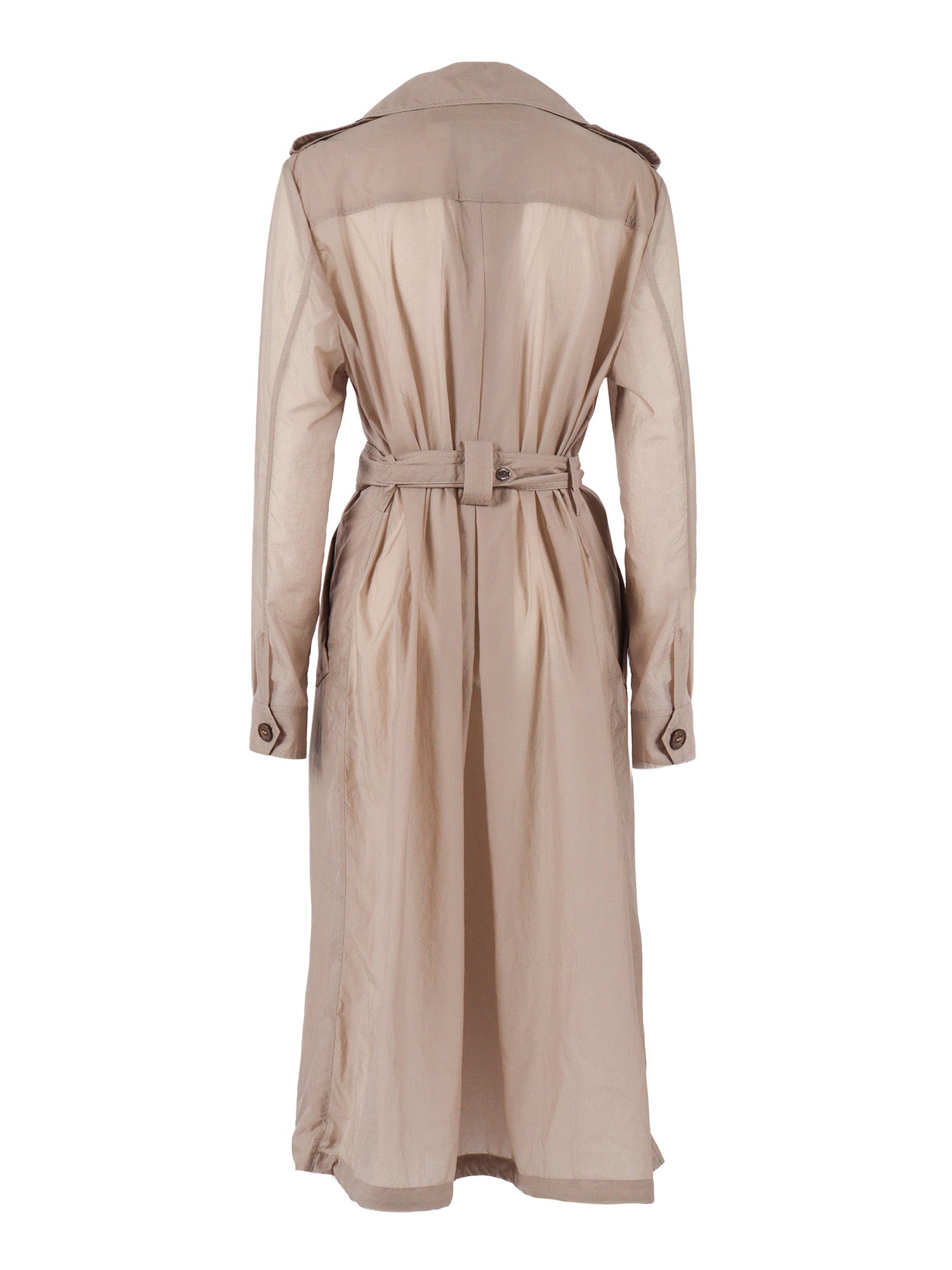CLEOPATRA-DN1 JACKET Beige Polyester Coat