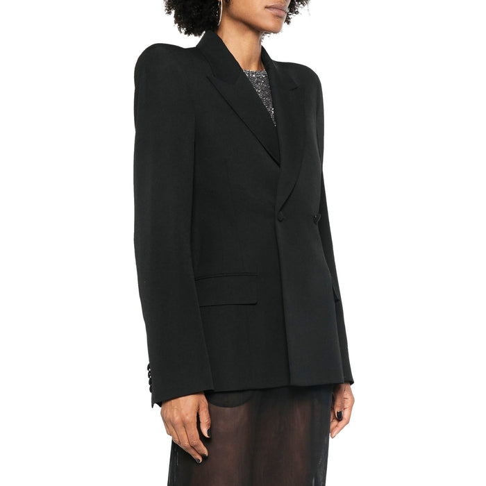 Wool Blazer Black