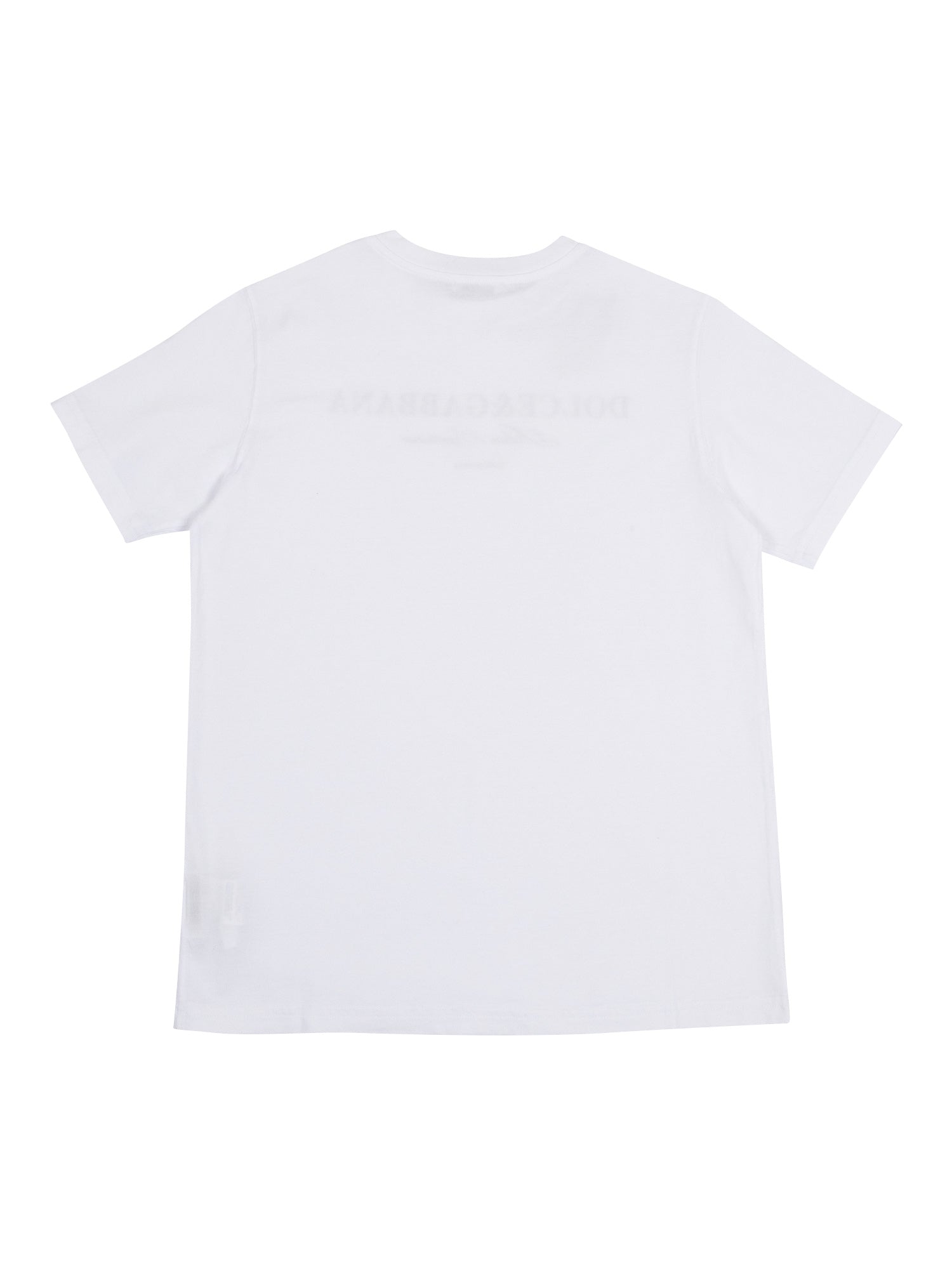 T-Shirt White Cotton Long Sleeves