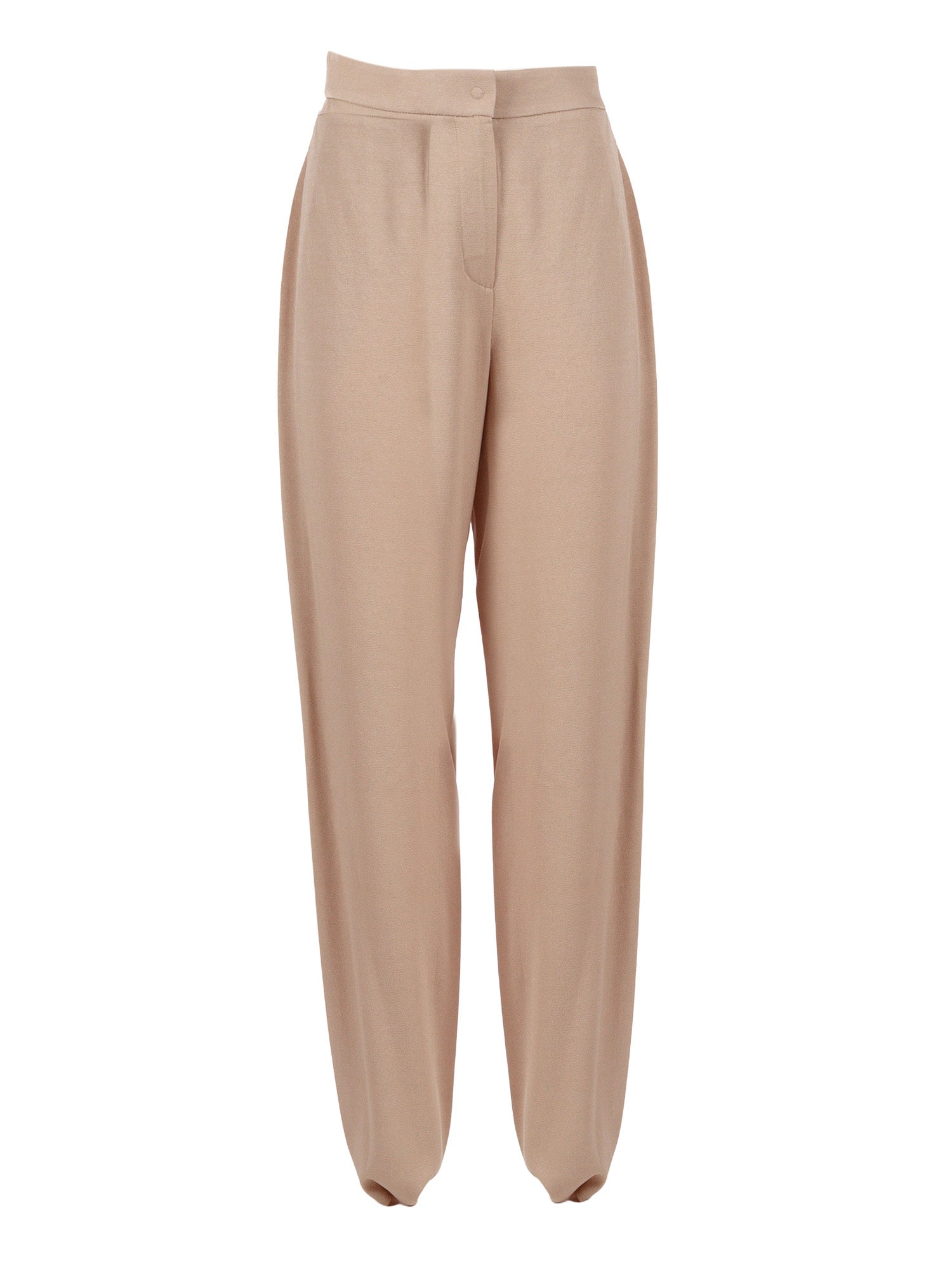 TROUSER Brown Viscose Pant