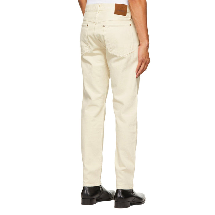 Tom Ford Denim Jeans White Cotton