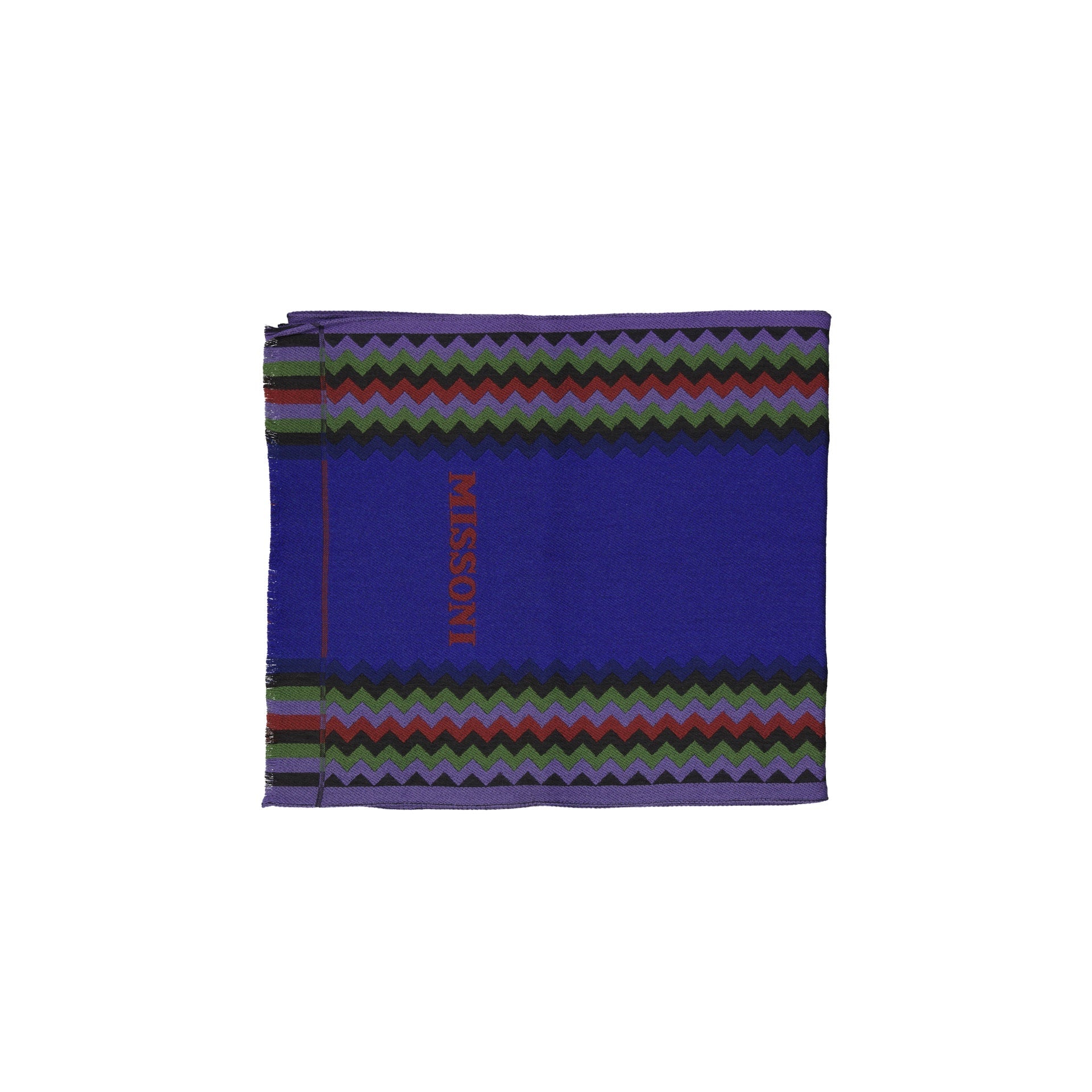 Missoni Wool Scarf Blue