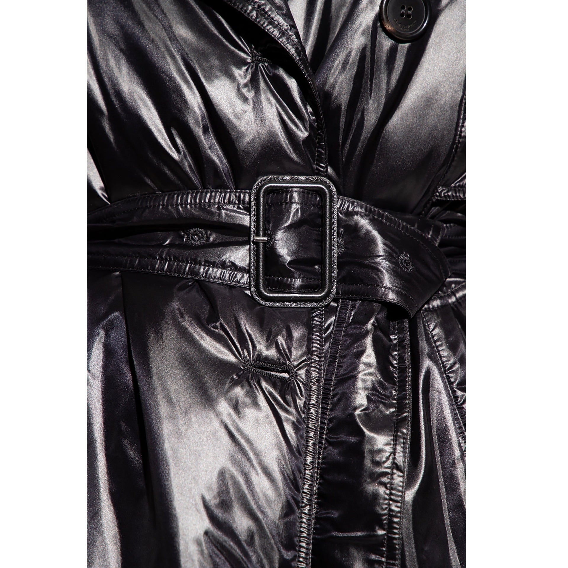 Lightweight Padded Coat Black Polyamide