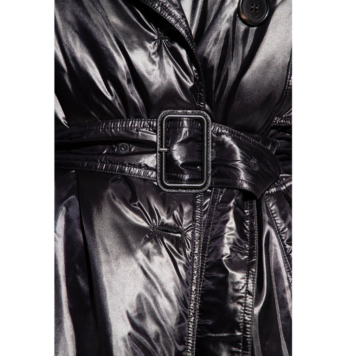 Lightweight Padded Coat Black Polyamide