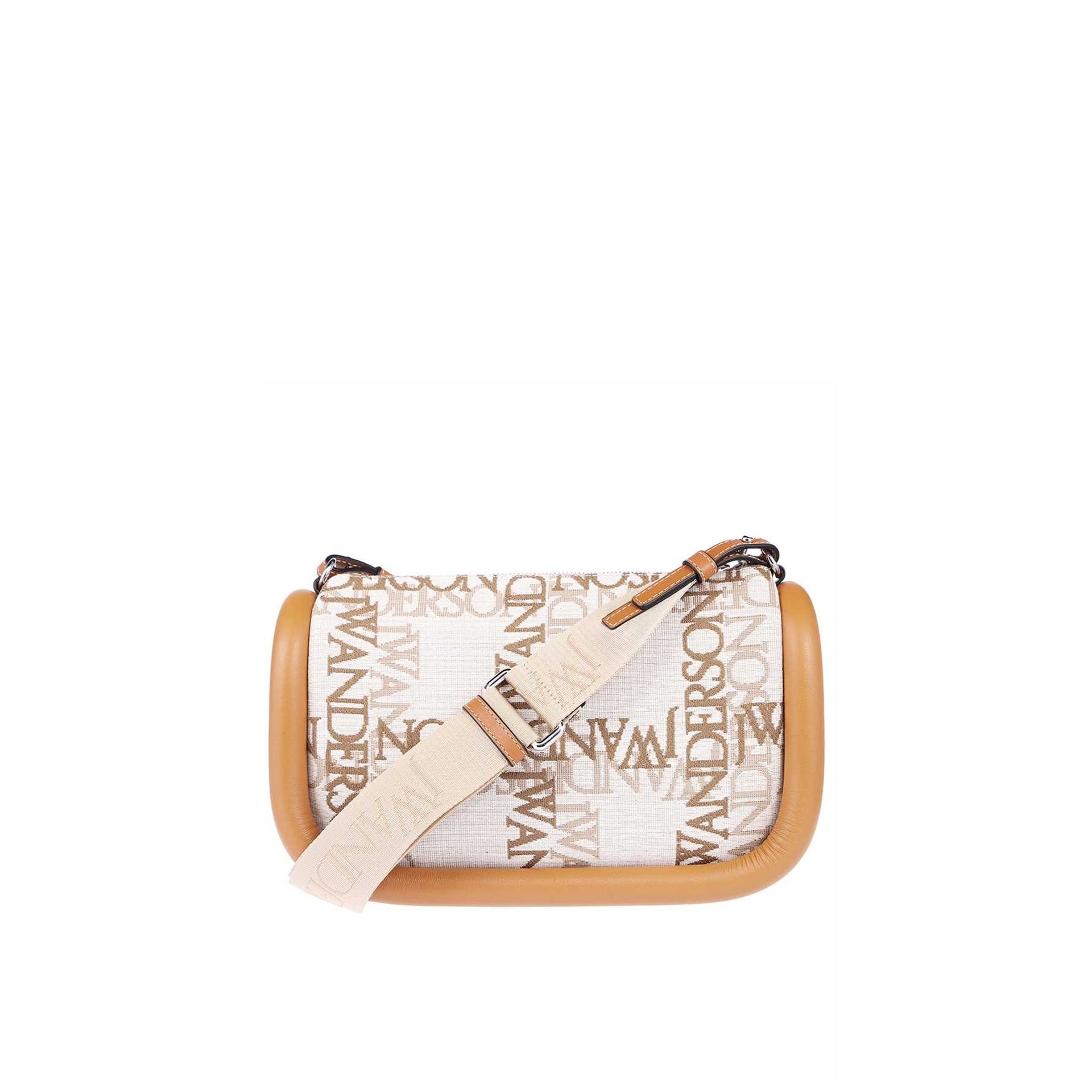 Bumper 17 Shoulder Bag Brown Canvas