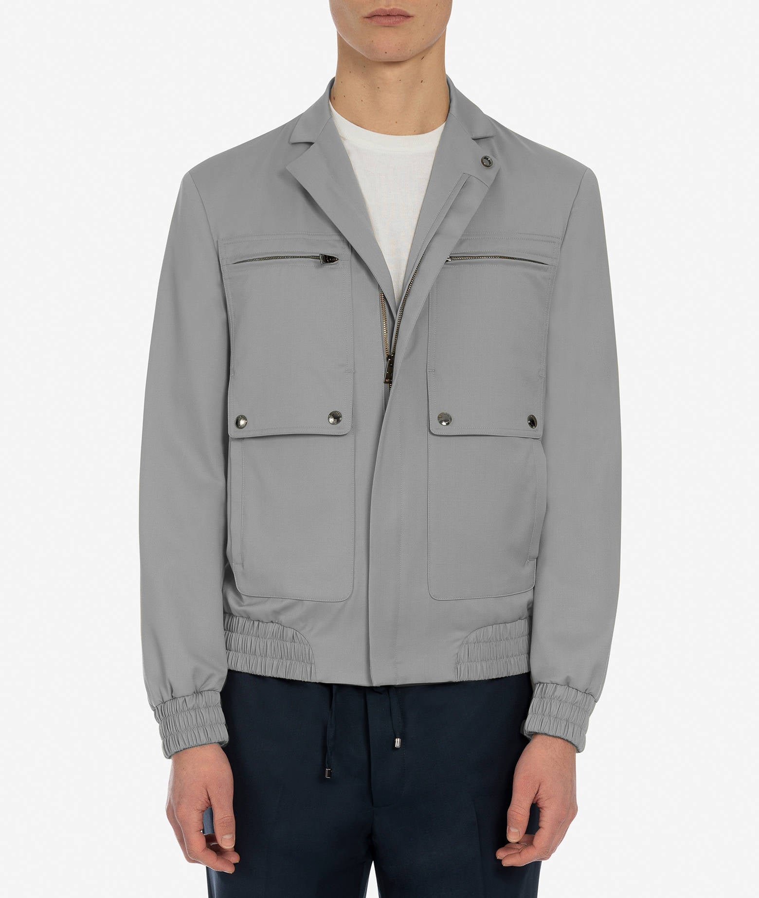 Wool Jacket Croker Brown Sportwear Blouson