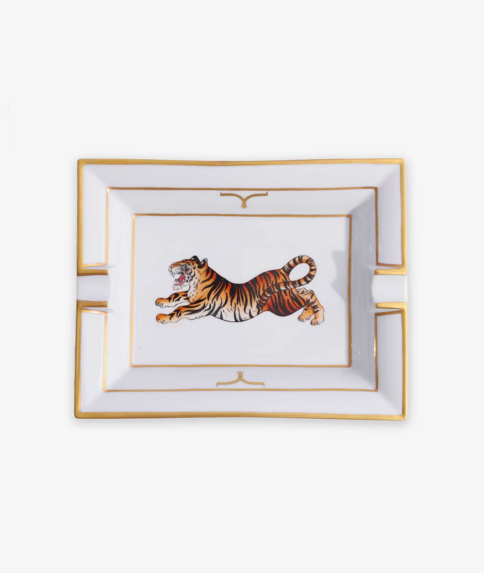 Ashtray Tigre White