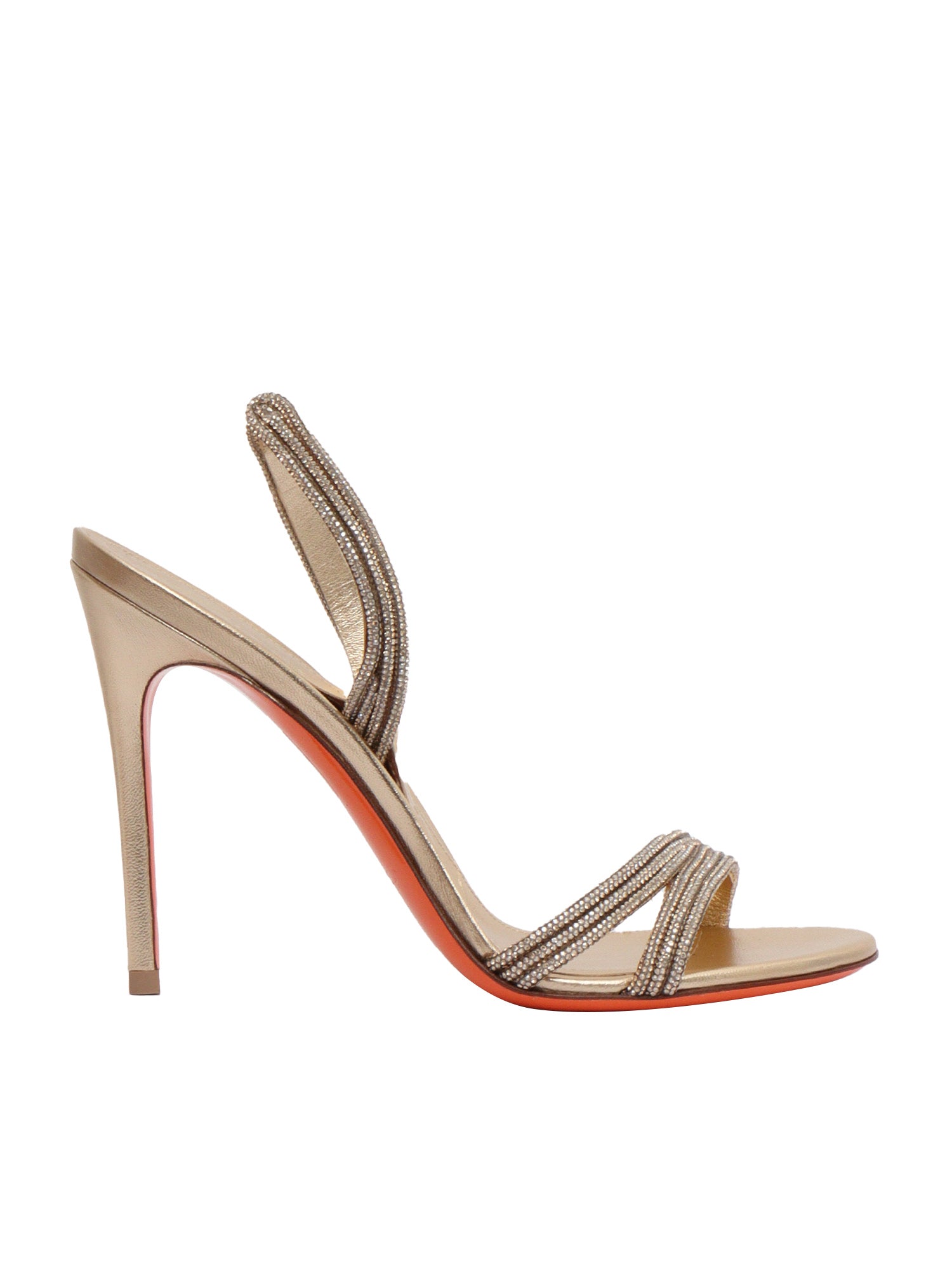 W - HIGH SANDAL,FASHION Gold