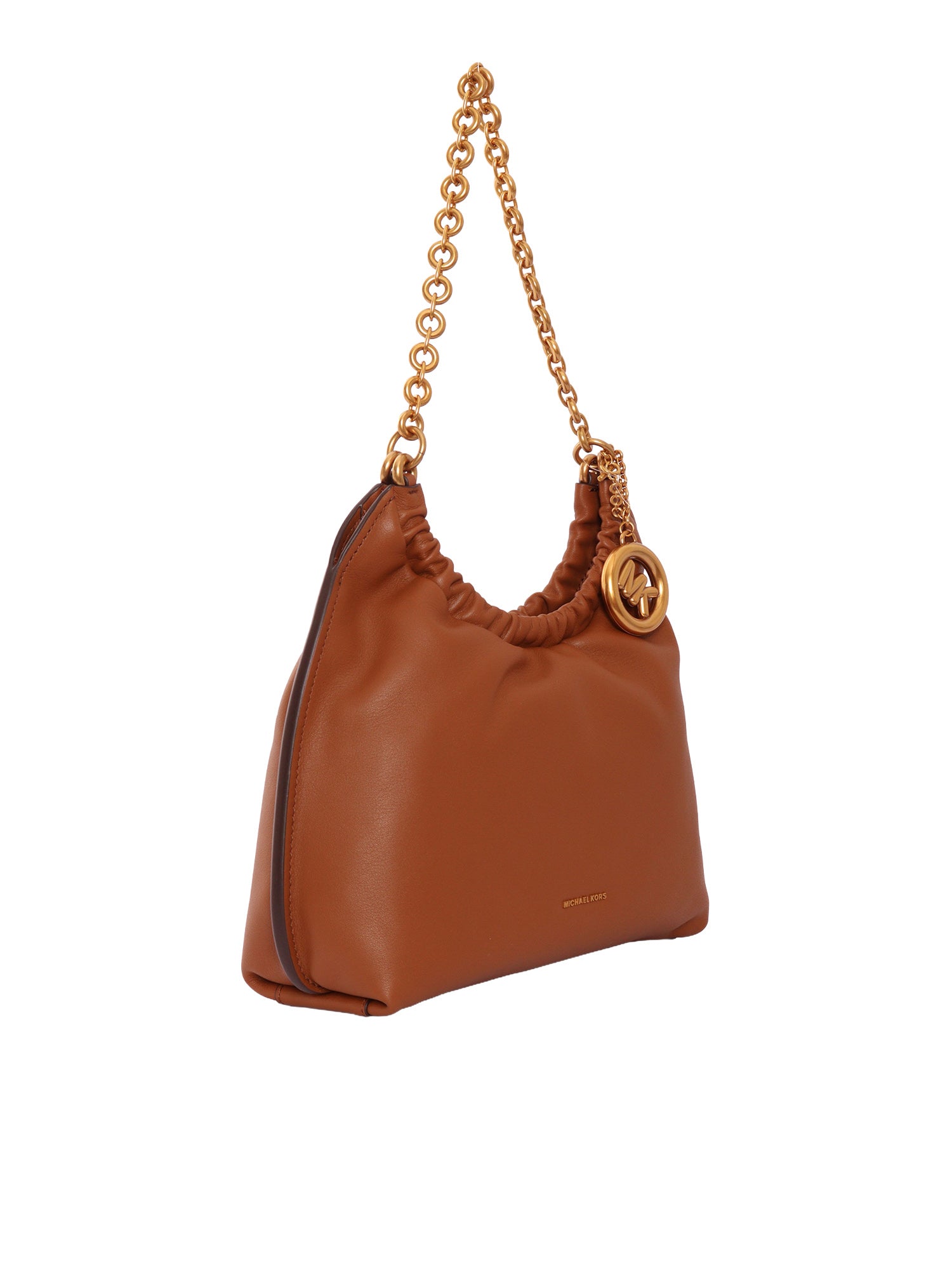 MD CINCH POUCHETTE Brown Cow Leather Handbag