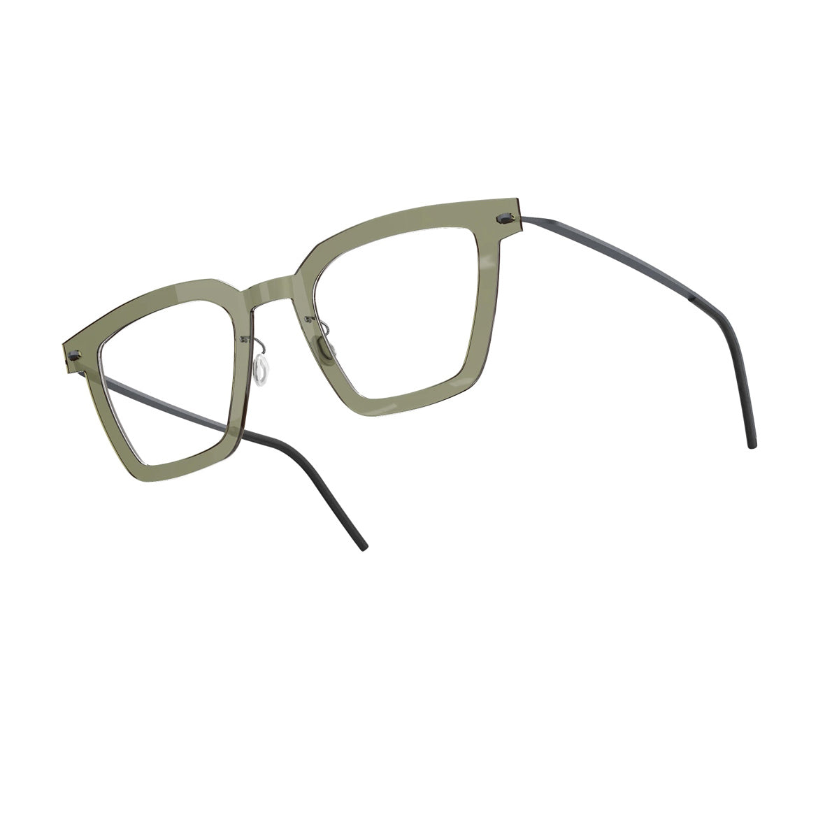 Lindberg N.o.w. 6585 C11M U16 802 Verde Matte Acetate/titanium Occhiali Da Vista